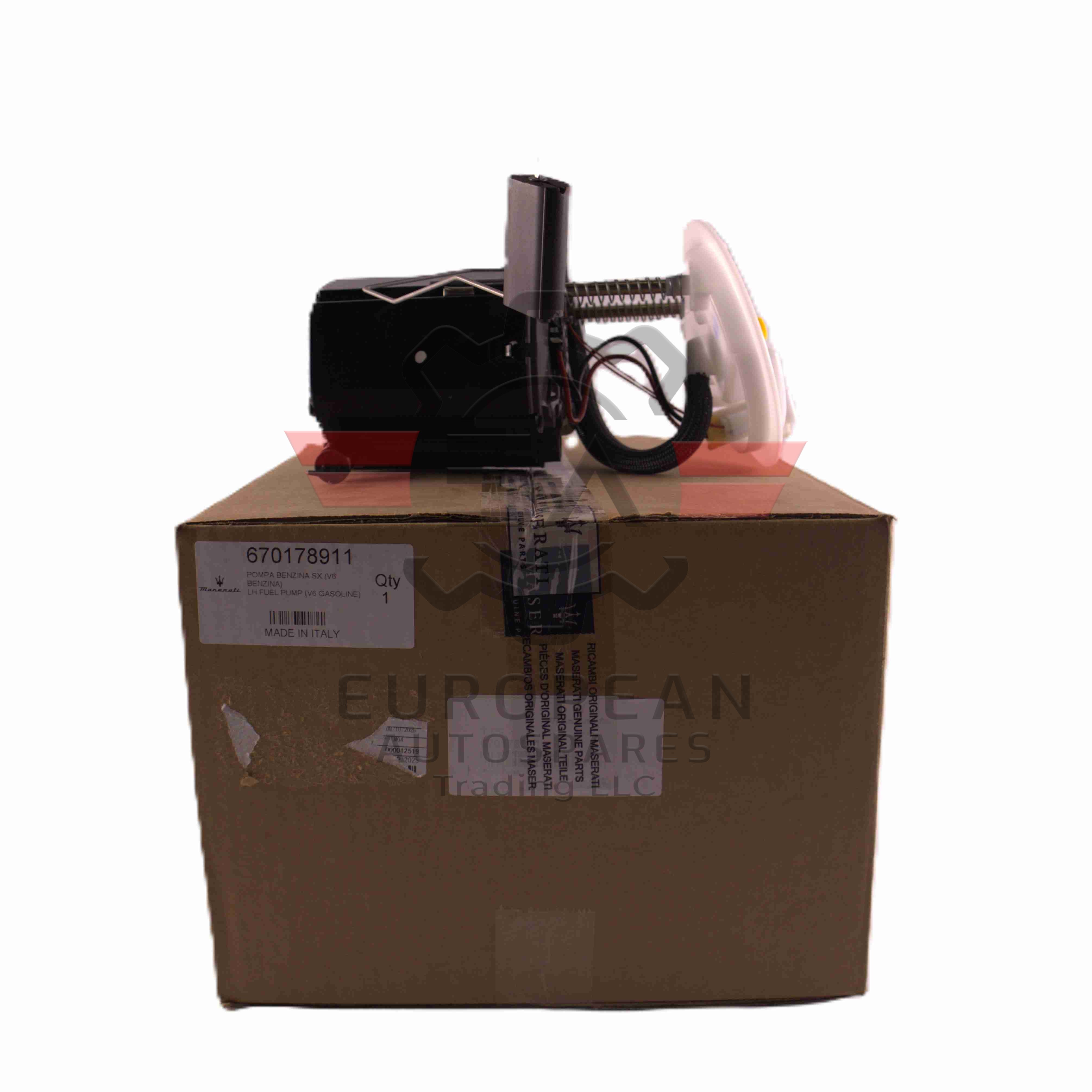 Genuine Maserati Fuel Pump 670178911 European Autospares Trading LLC