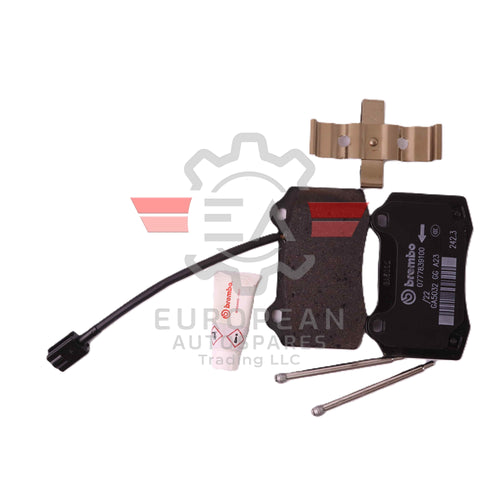 Kit de pastillas de freno trasero originales Maserati para Ghibli y Quattroporte 673012039