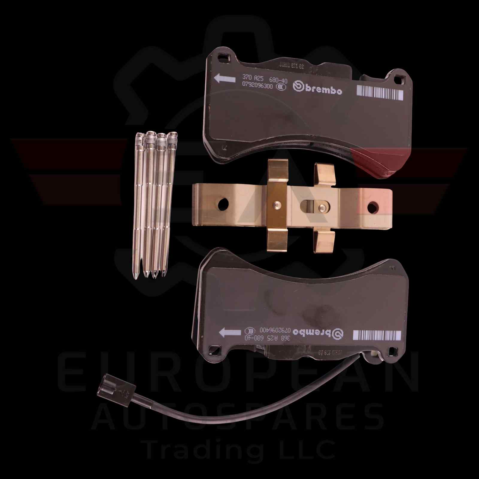 Genuine Maserati Ghibli & Quattroporte Front Brake Pad Kit 673012041 European Autospares Trading LLC