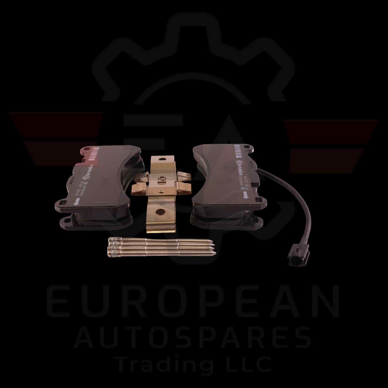 Genuine Maserati Ghibli & Quattroporte Front Brake Pad Kit 673012041 European Autospares Trading LLC