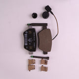 Genuine Maserati Rear Brake Pad Kit for Quattroporte & Levante 673012043