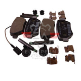 Genuine Maserati Rear Brake Pad Kit for Quattroporte & Levante 673012043