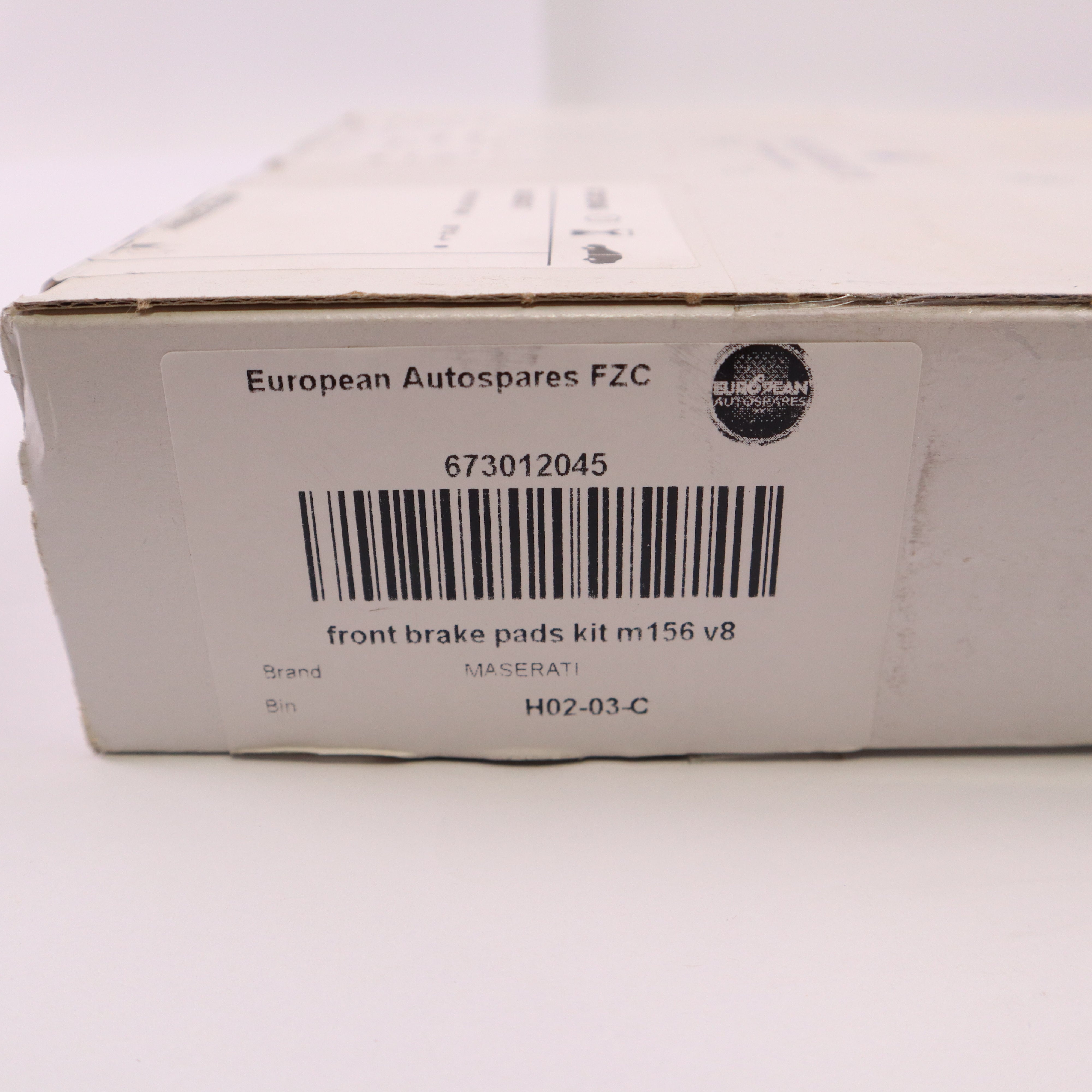 Genuine Maserati Front Brake Pad 673012045