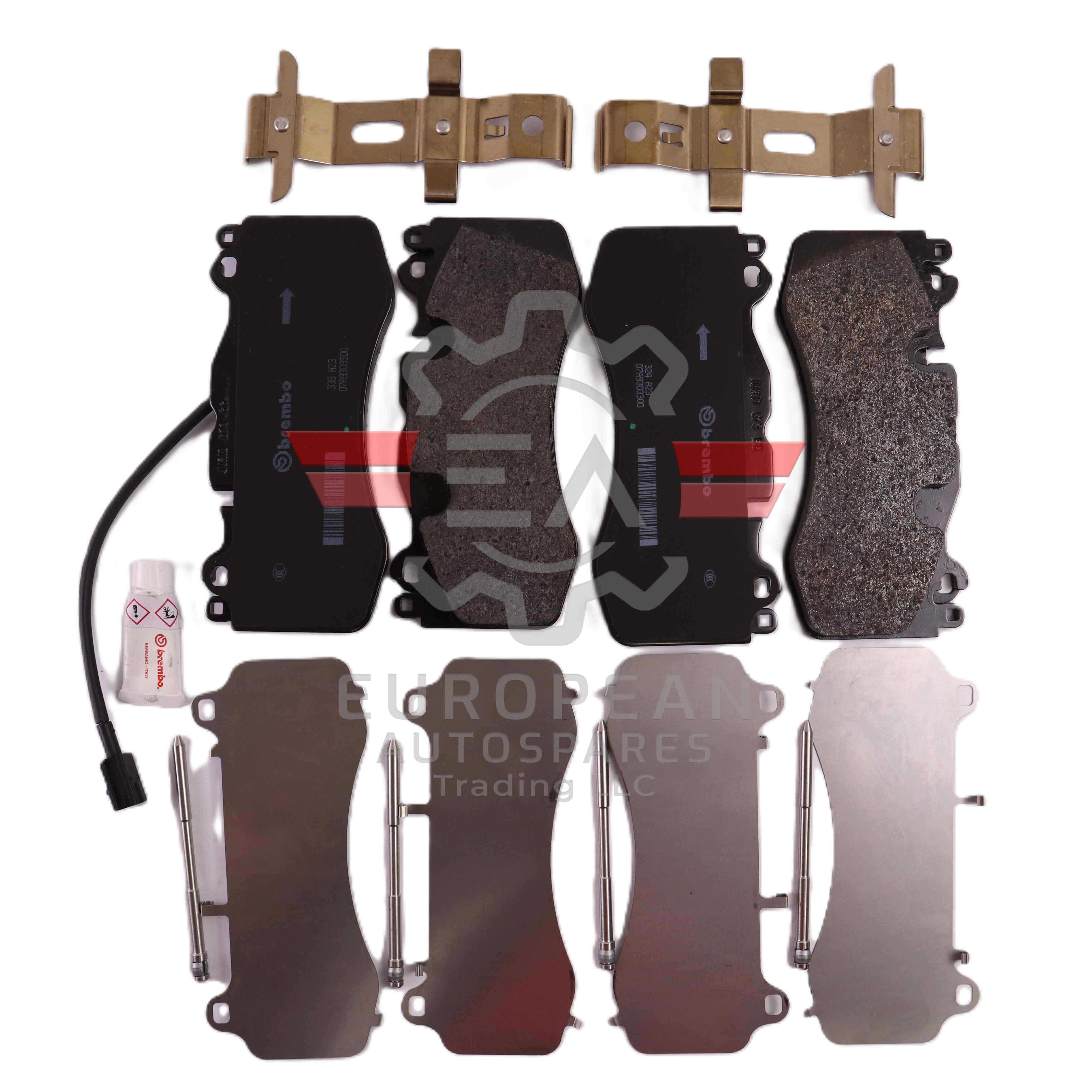 Genuine Maserati Front Brake Pad 673012045 European Autospares Trading LLC