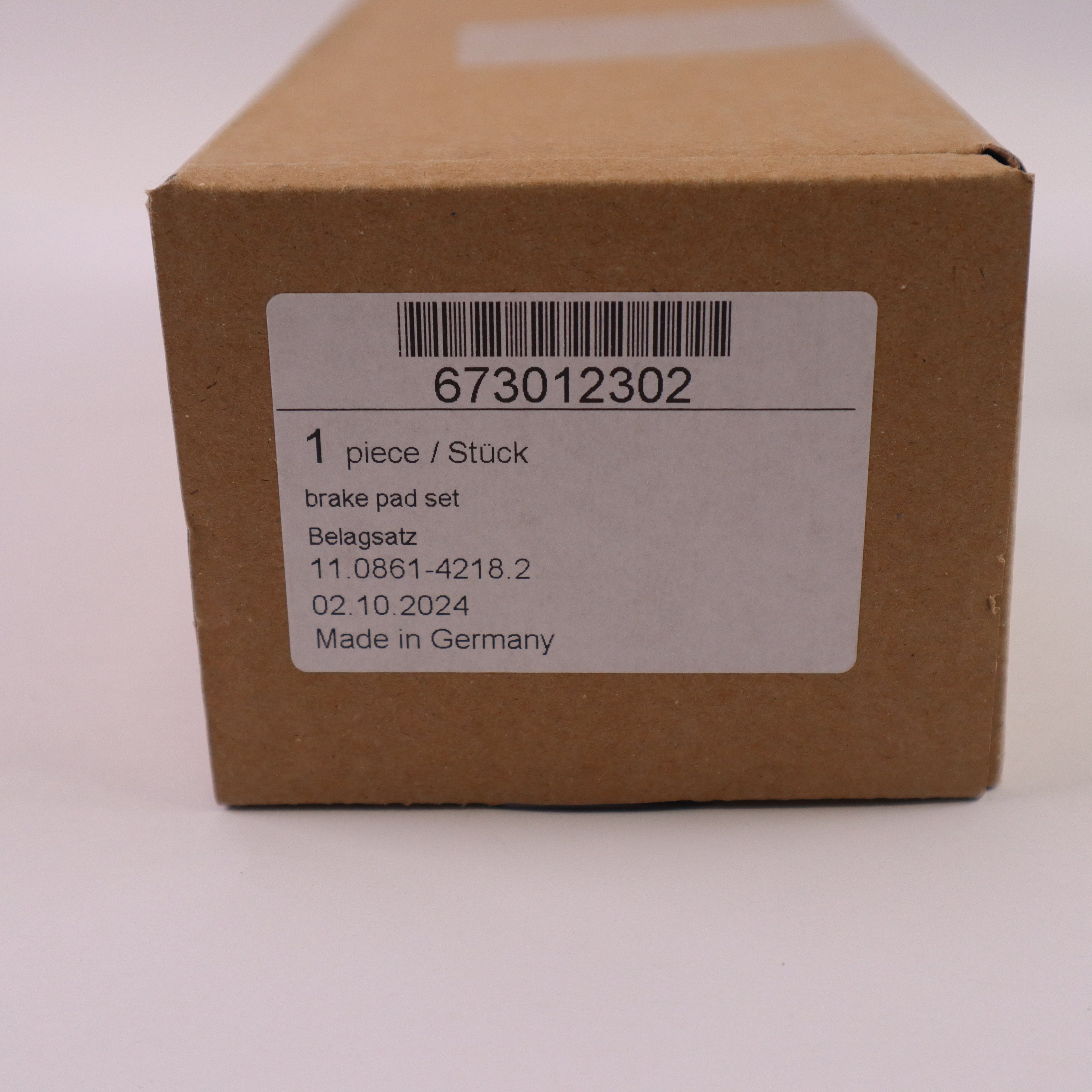 Genuine Maserati Rear Brake Pad Kit 673012302