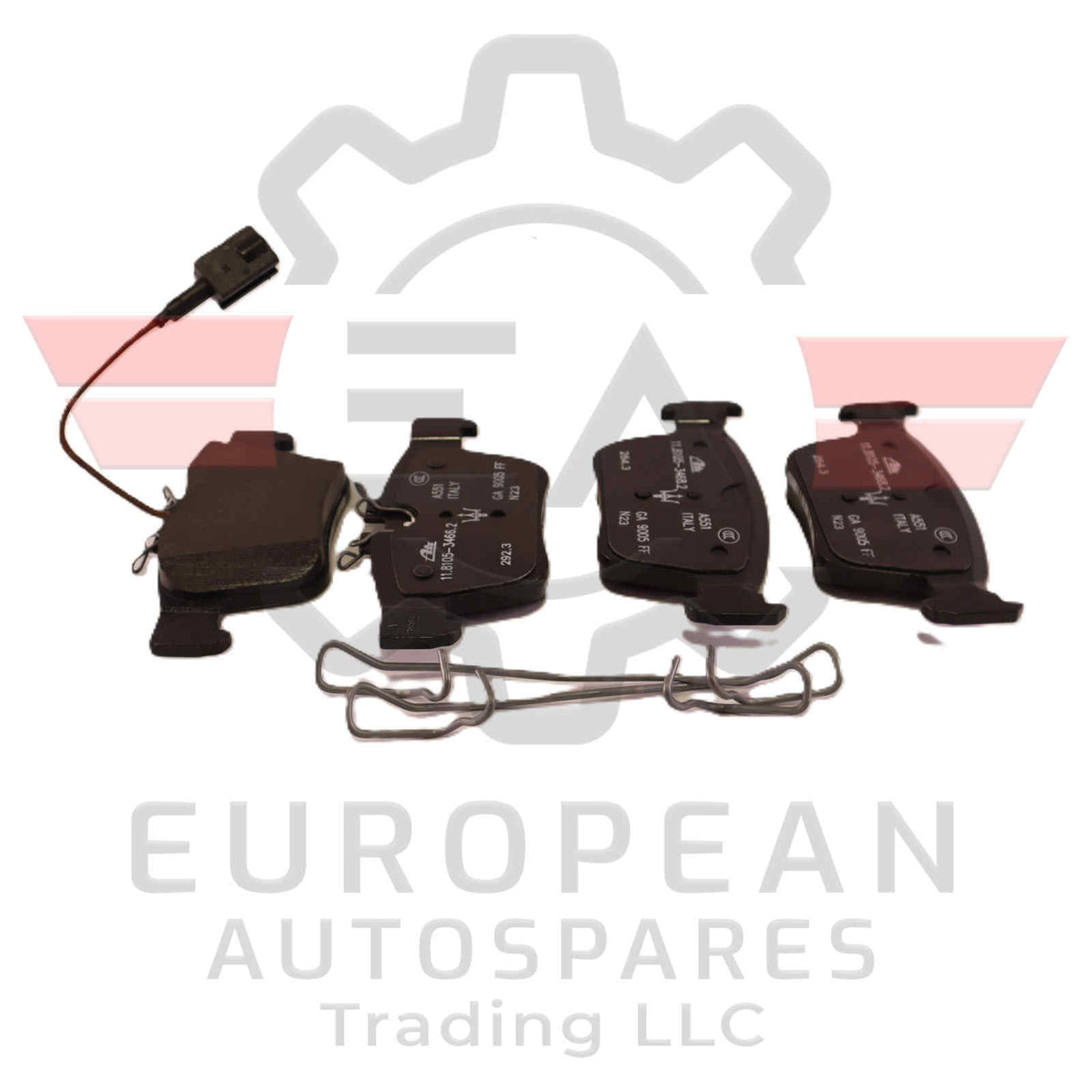 Genuine Maserati Rear Pads Kit 673012303 - European Autospares Trading LLC