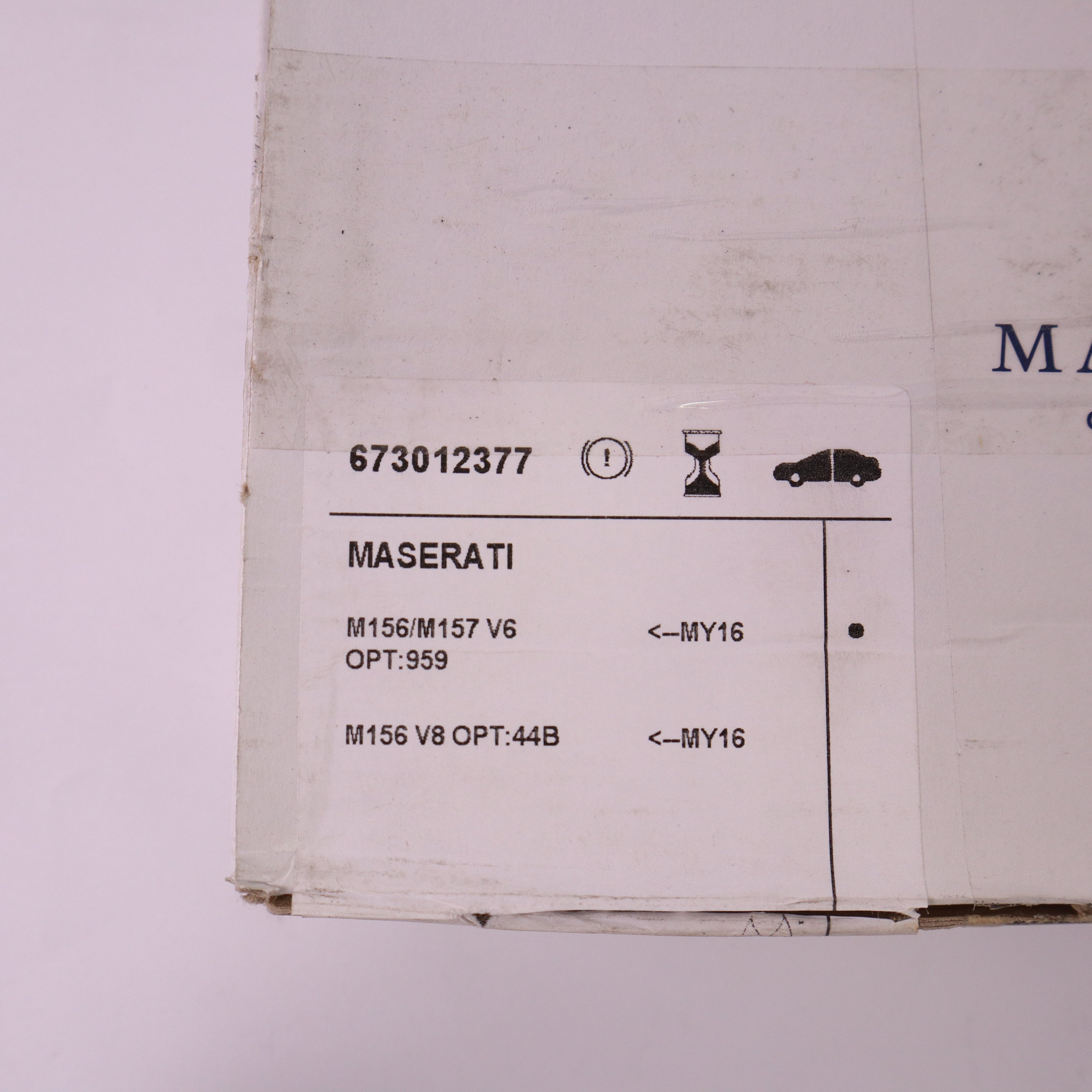 Genuine Rear Brake Pads Kit For Maserati Ghibli, Quattroporte 673012377