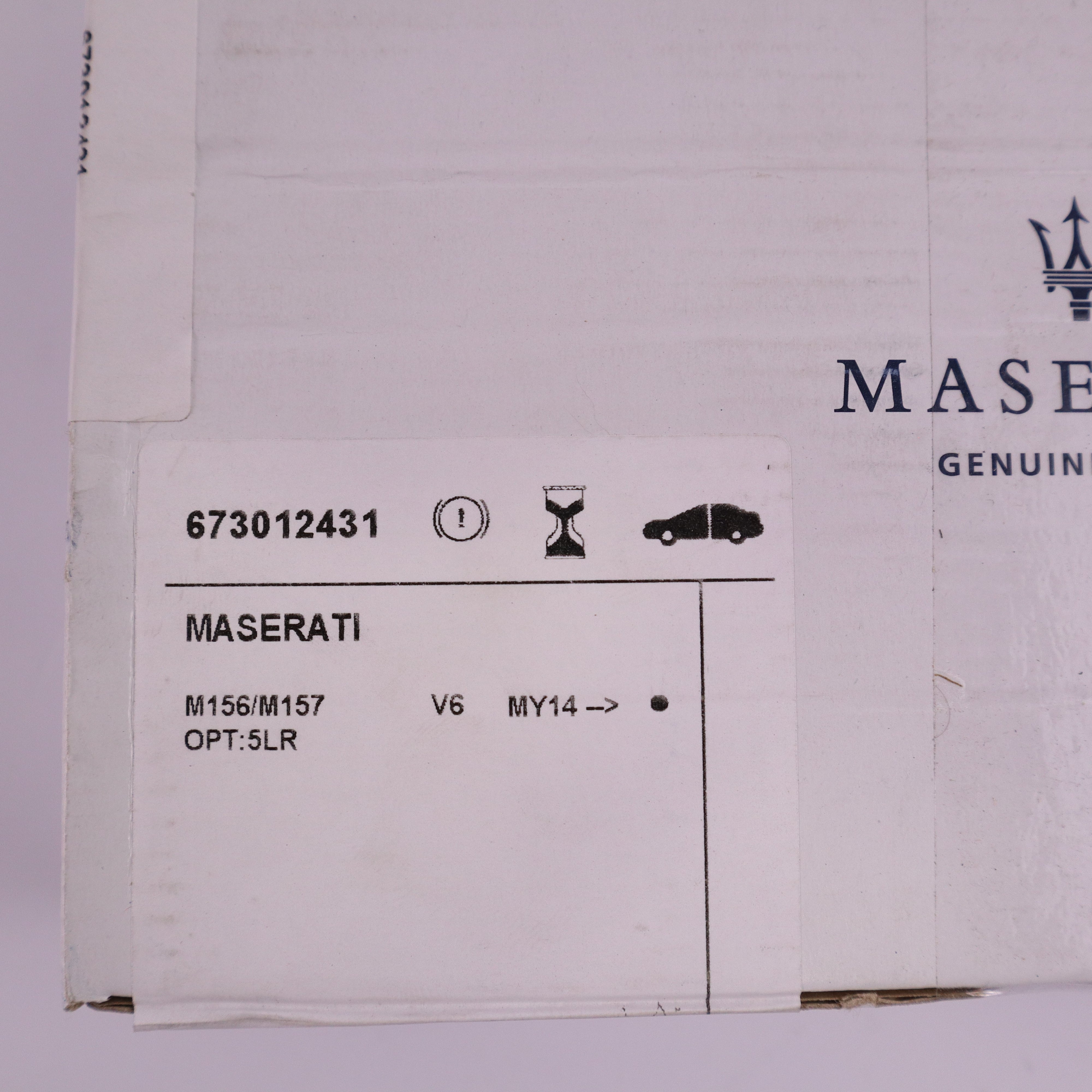 Genuine Maserati Front Brake Pad Set 673012431