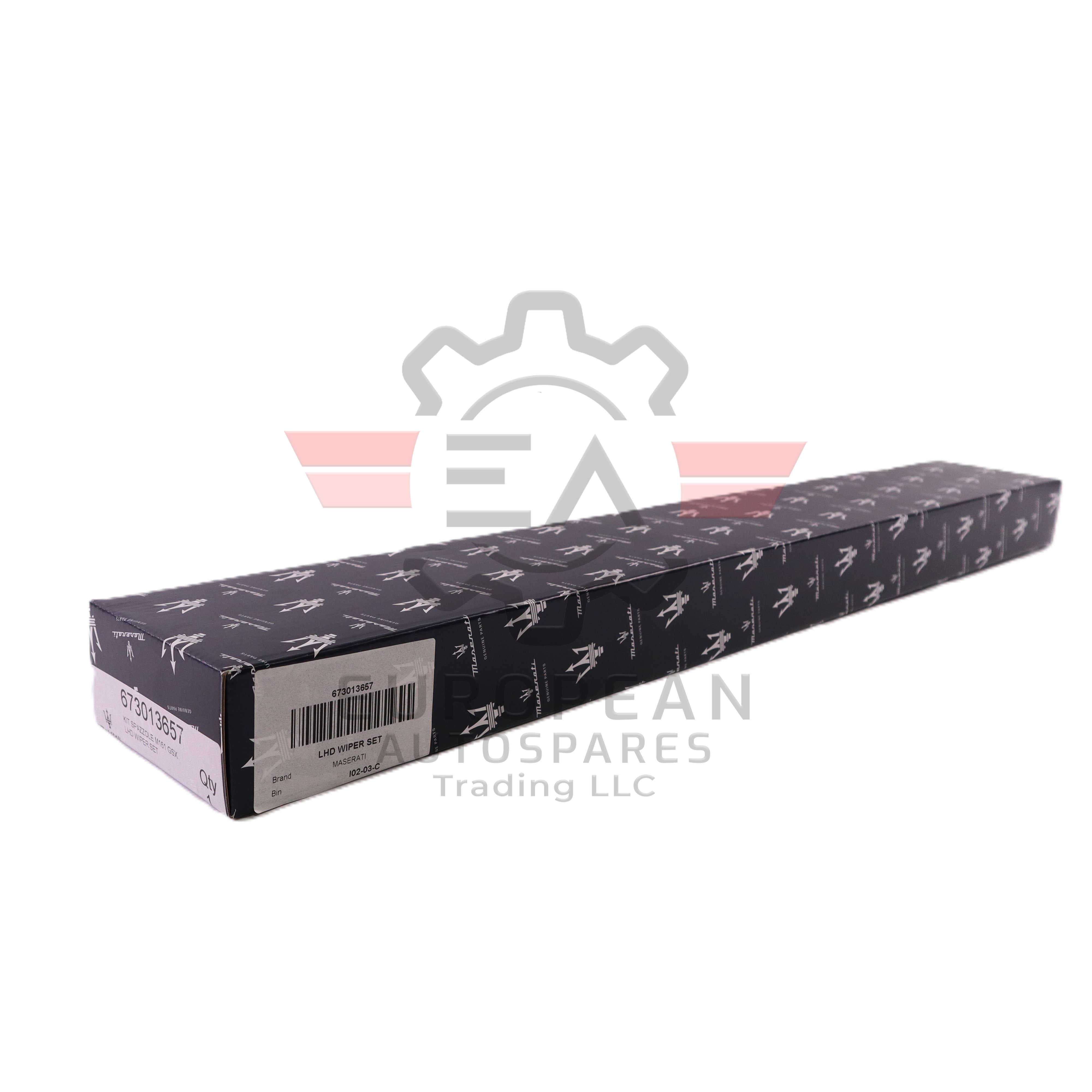 Genuine Maserati Front Wiper Blade Set 673013657 European Autospares Trading LLC