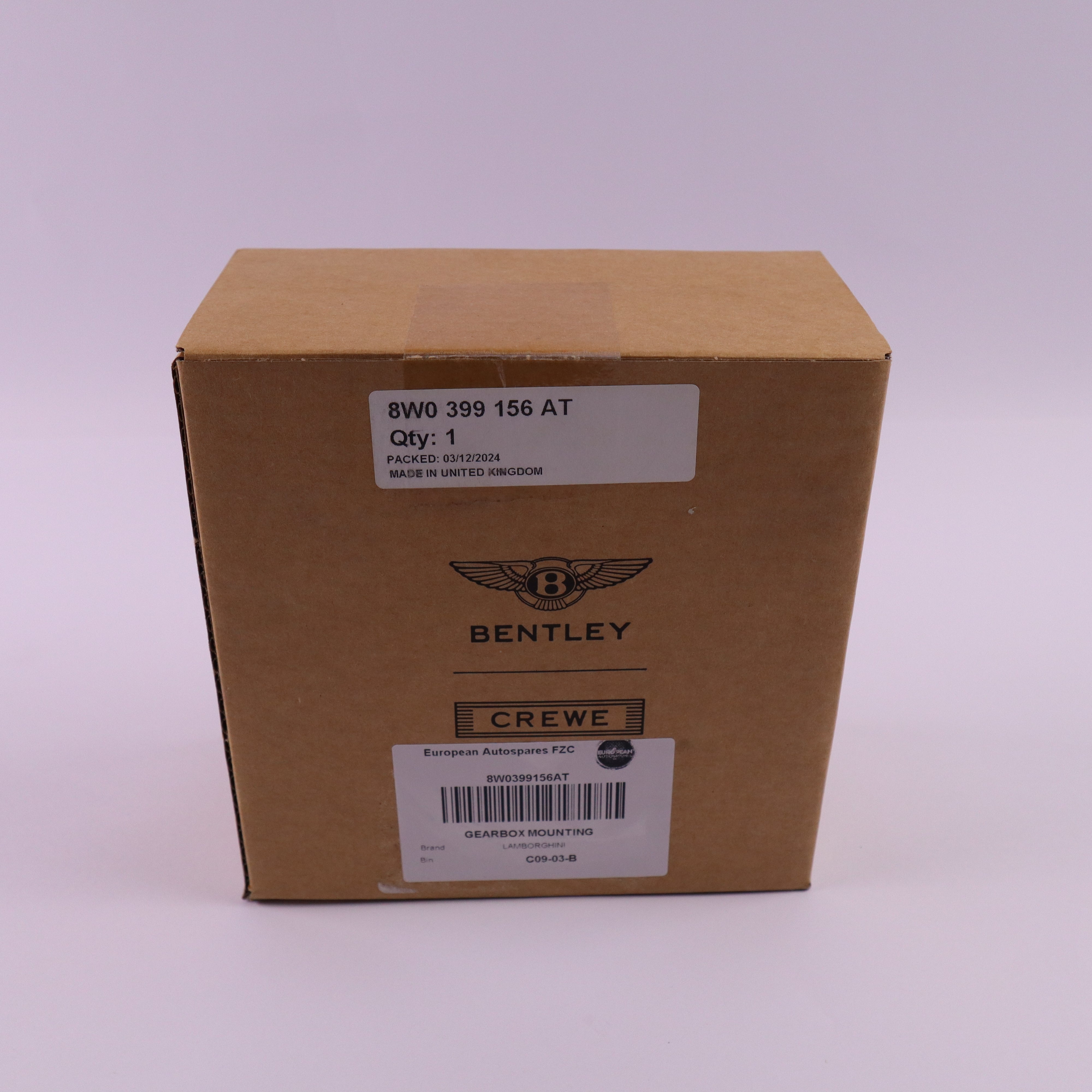 Genuine Lamborghini Transmission Mount 8W0399156AT