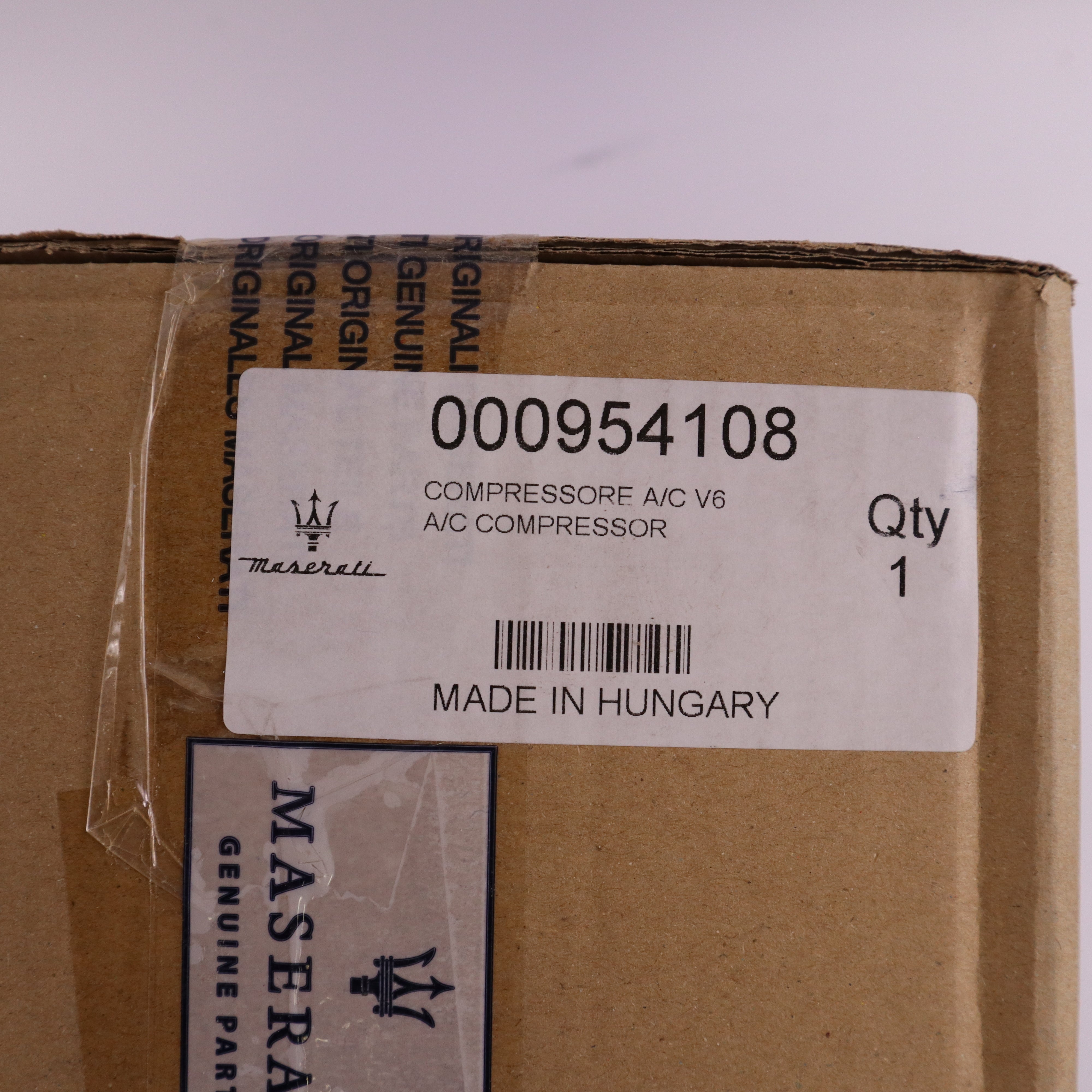 Genuine Maserati AC Compressor 954108