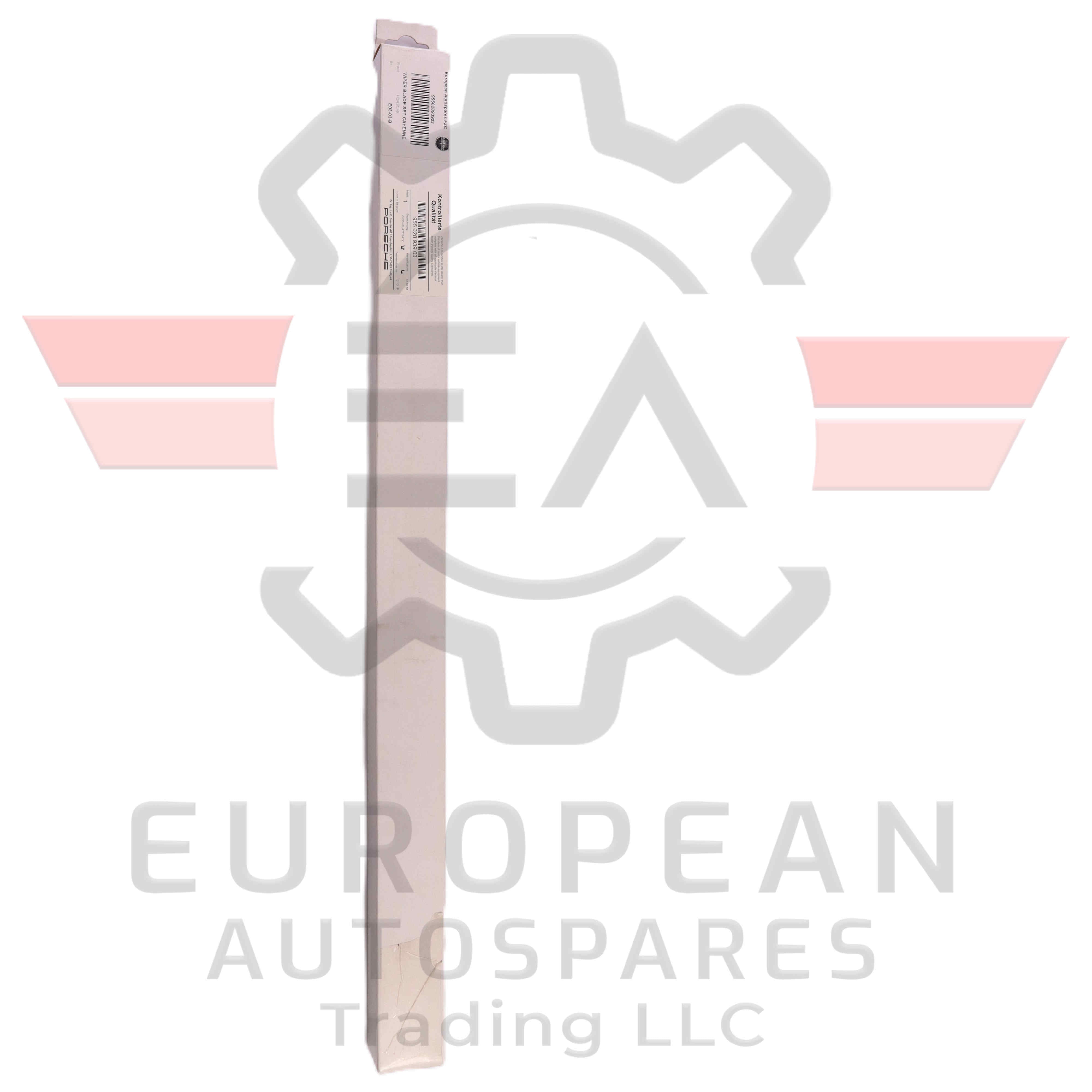 Porsche Cayenne Front Windshield Wiper Blade Set 95562893903 | Genuine OEM European Autospares Trading LLC