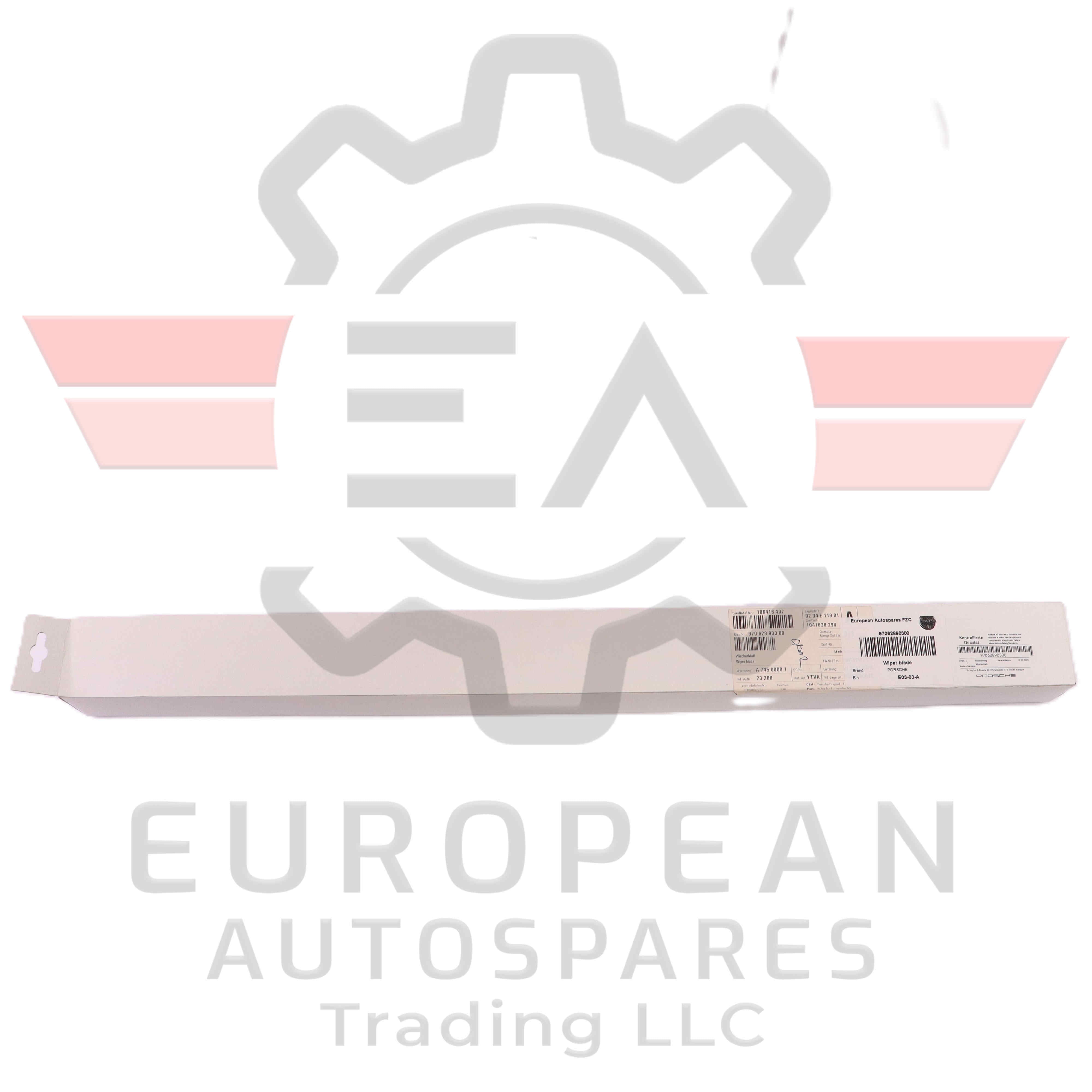 Porsche Windshield Wiper Blade Set 97062890300 | Genuine OEM European Autospares Trading LLC