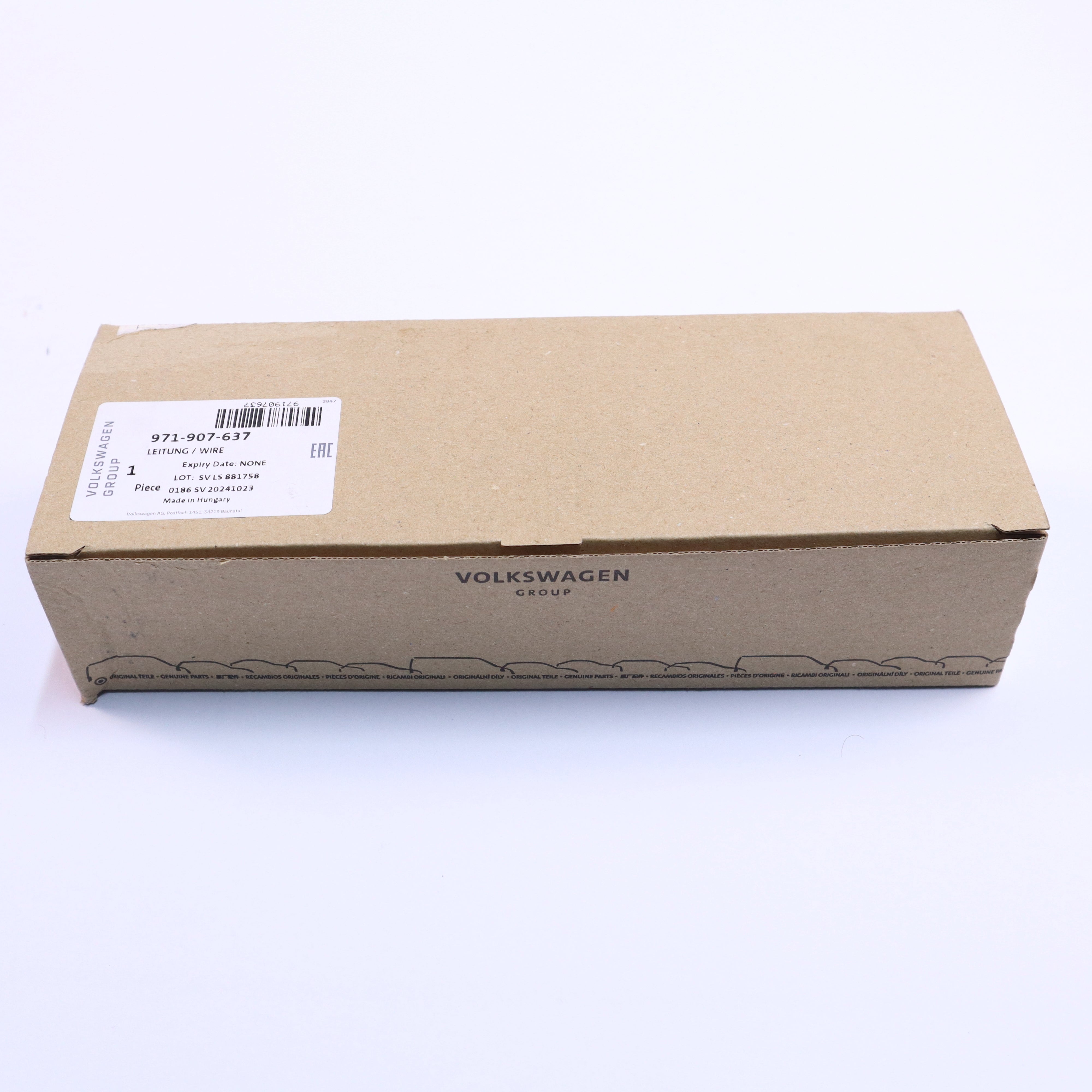 Genuine Bentley Front Brake Wear Sensor 971907637