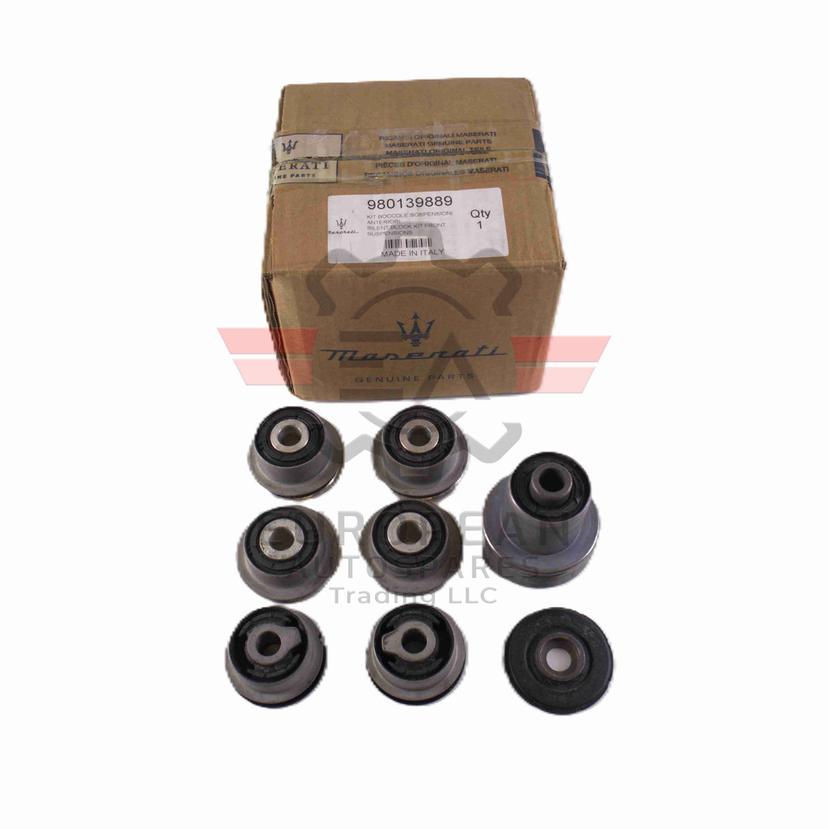 Genuine Maserati Suspension/Steering Lower & Upper Arm Bush Kit 980139889 - European Autospares Trading LLC