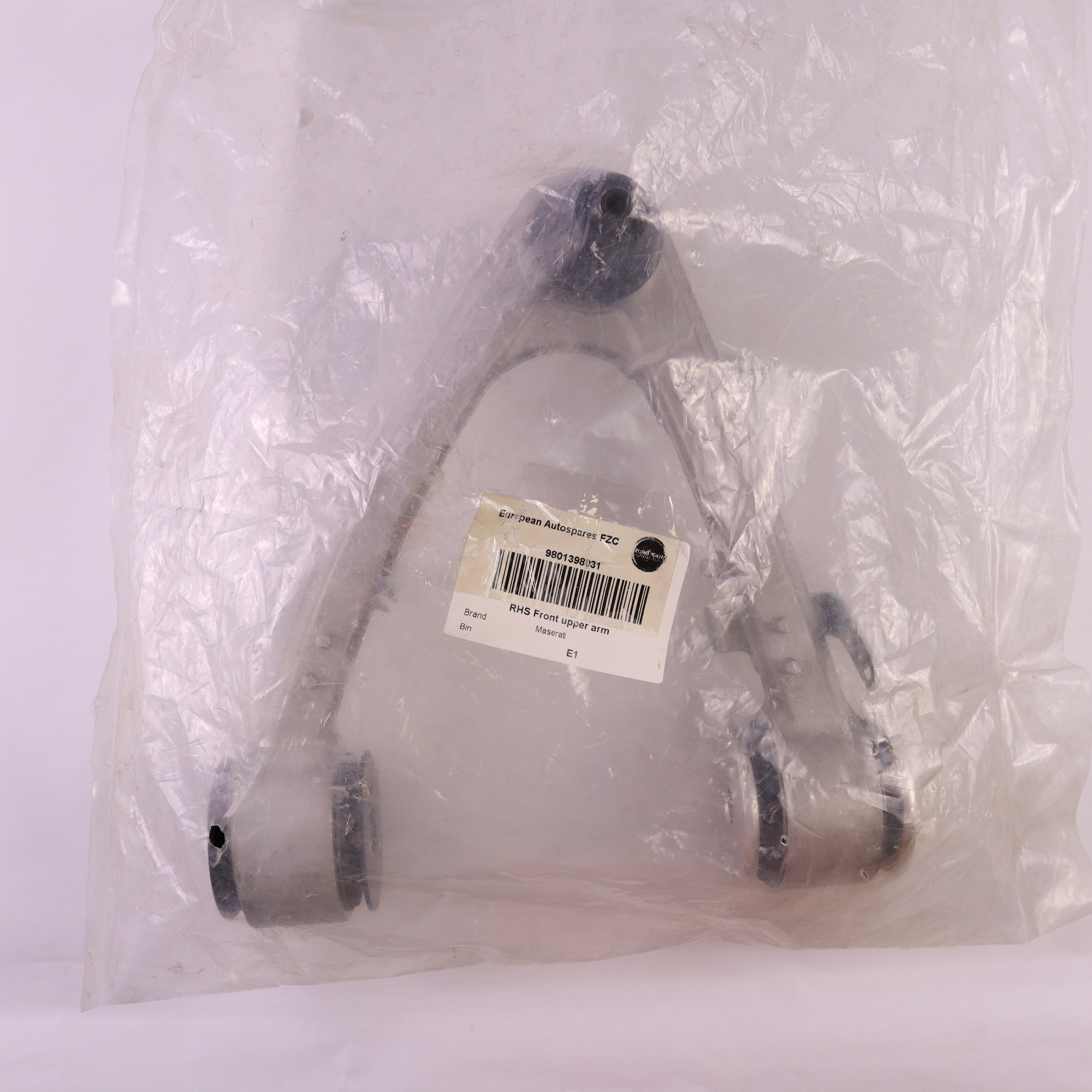 Genuine Maserati Front Upper Arm RHS 9801398931