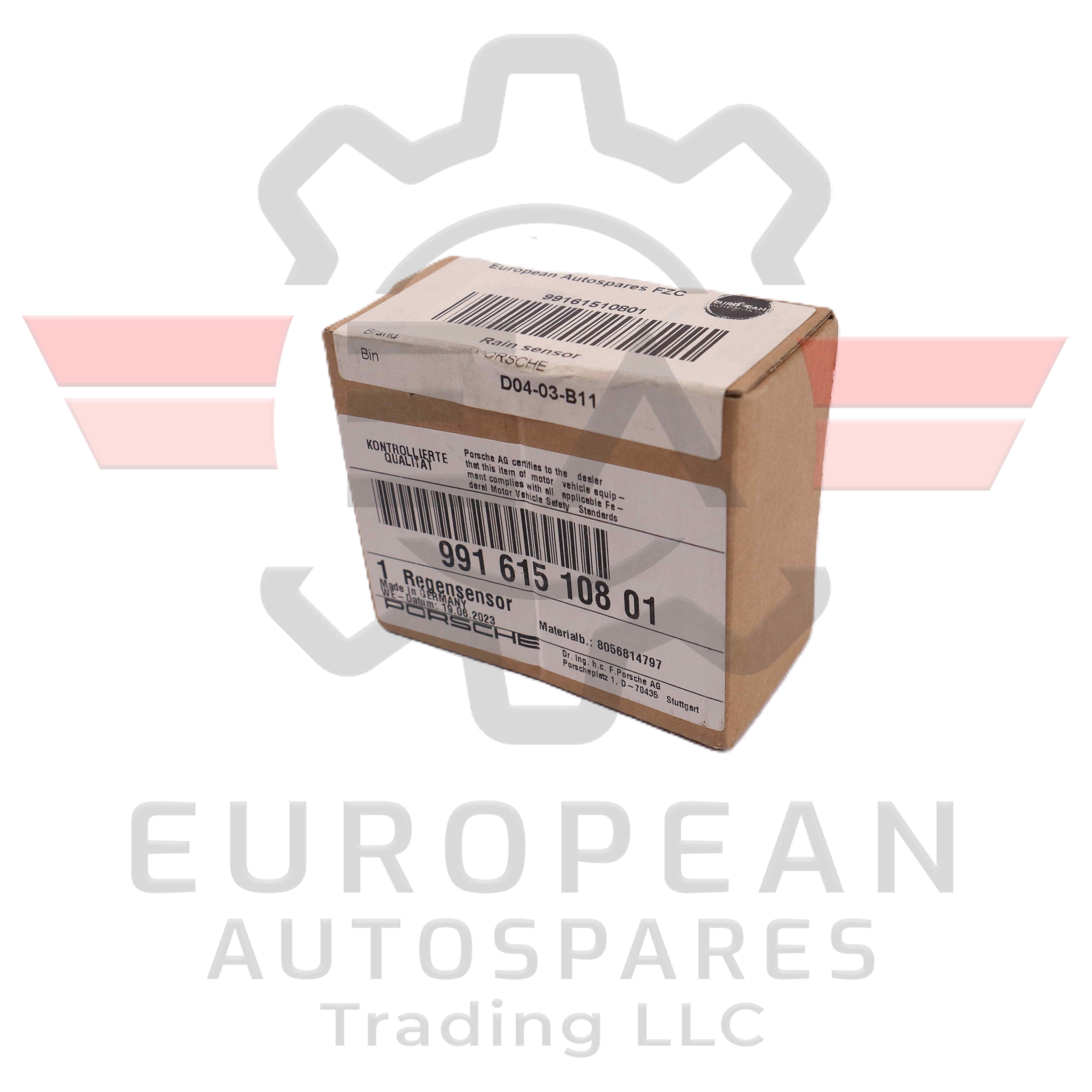 Porsche Rain Sensor Control Module 99161510801 | Genuine OEM European Autospares Trading LLC