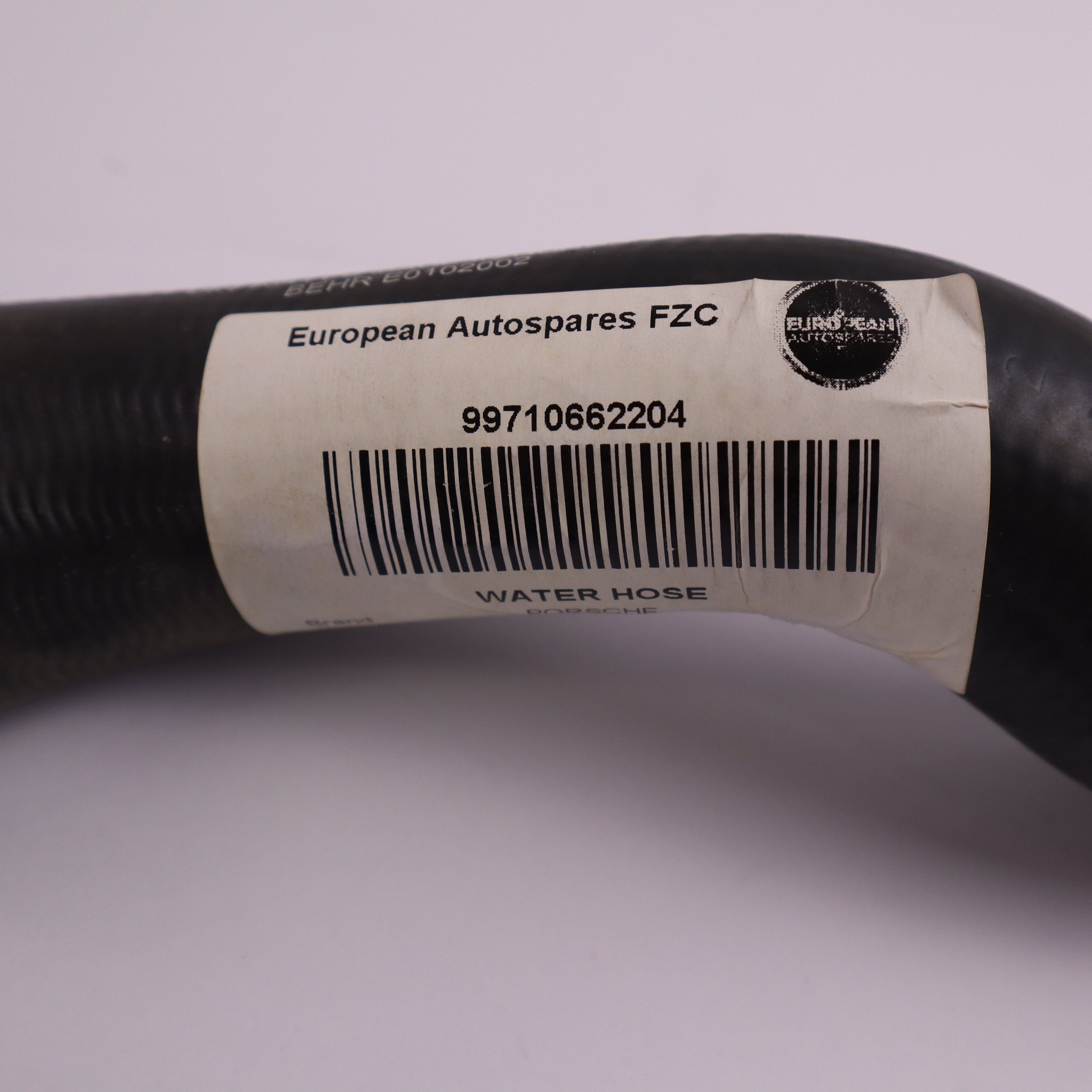 Genuine Porsche Water Hose Coolant Line 99710662204