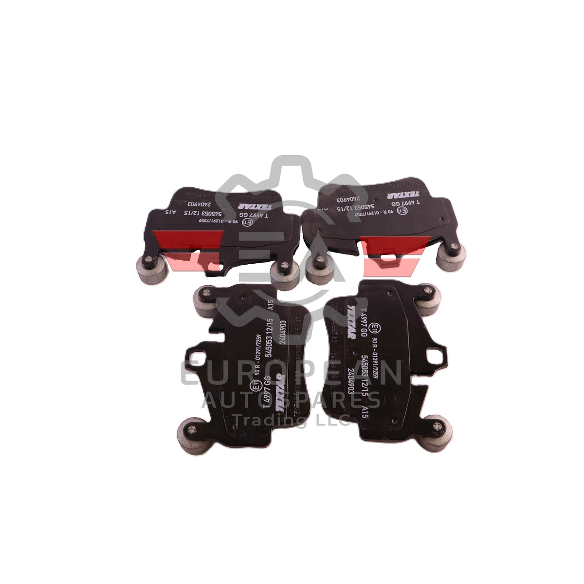 Porsche Front Axle Brake Pads Set 99735193906 | Genuine OEM European Autospares Trading LLC