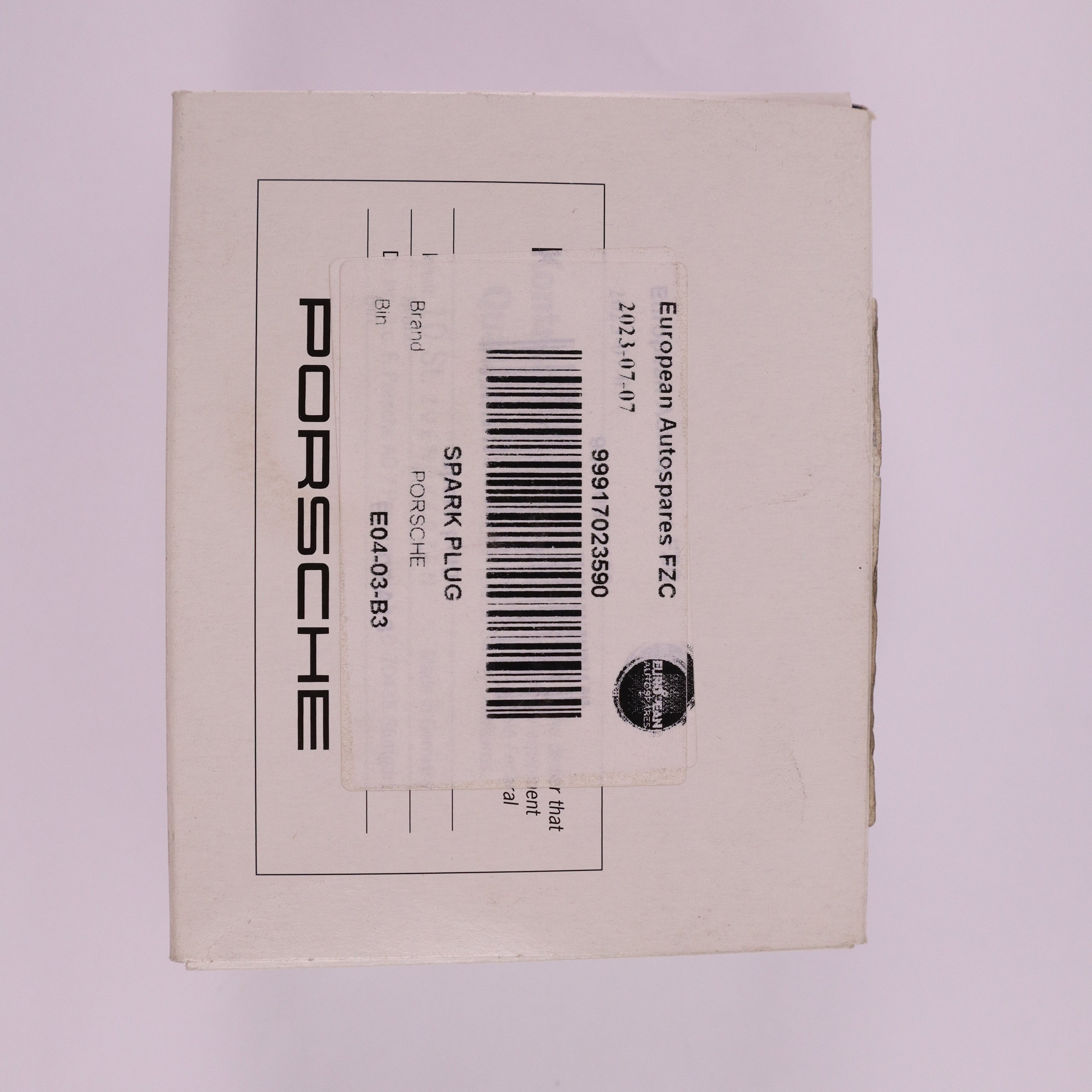 Genuine Porsche Spark Plug 99917023590