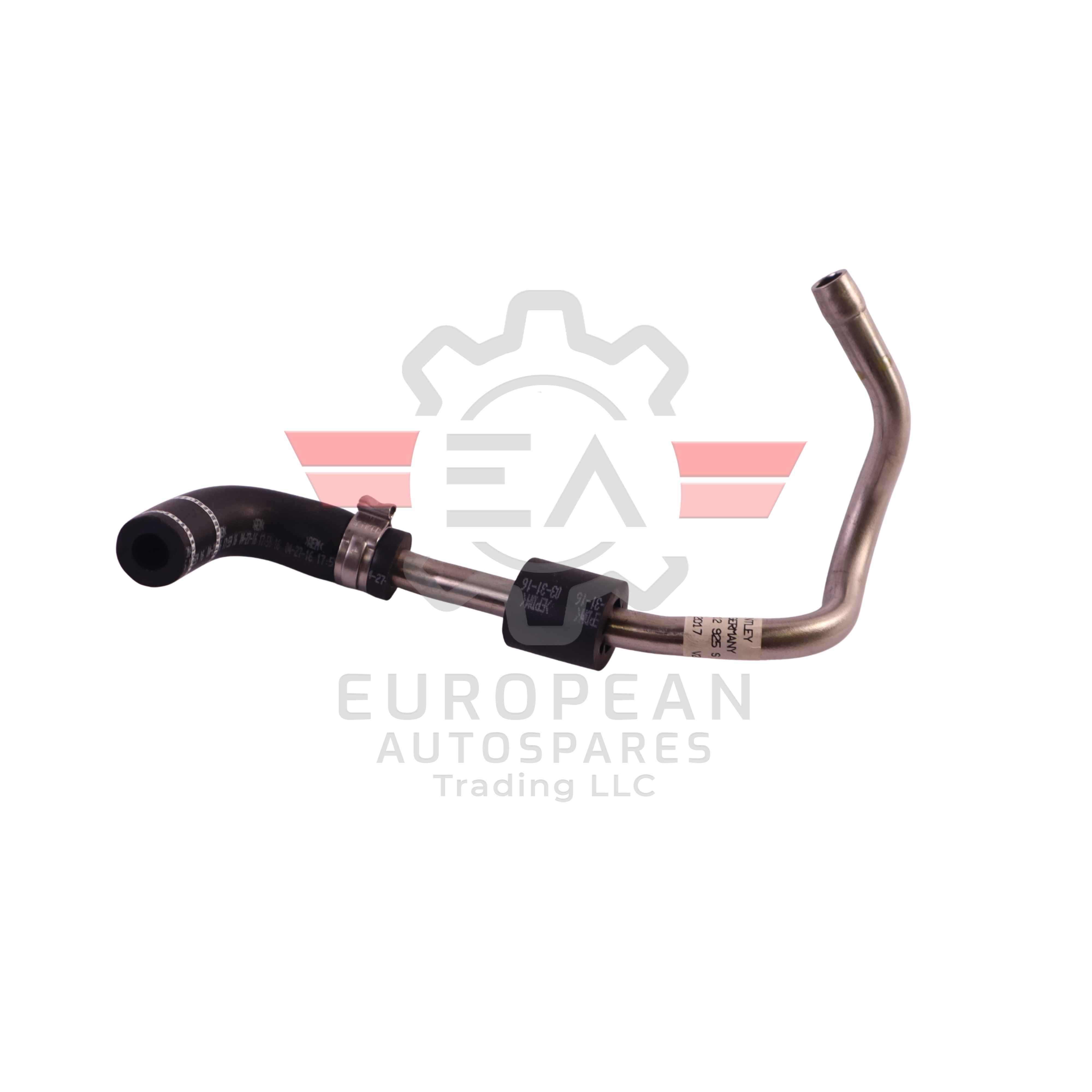 Genuine Bentley Brake System Vacuum Pipe Hose 3W0612925S European Autospares Trading LLC