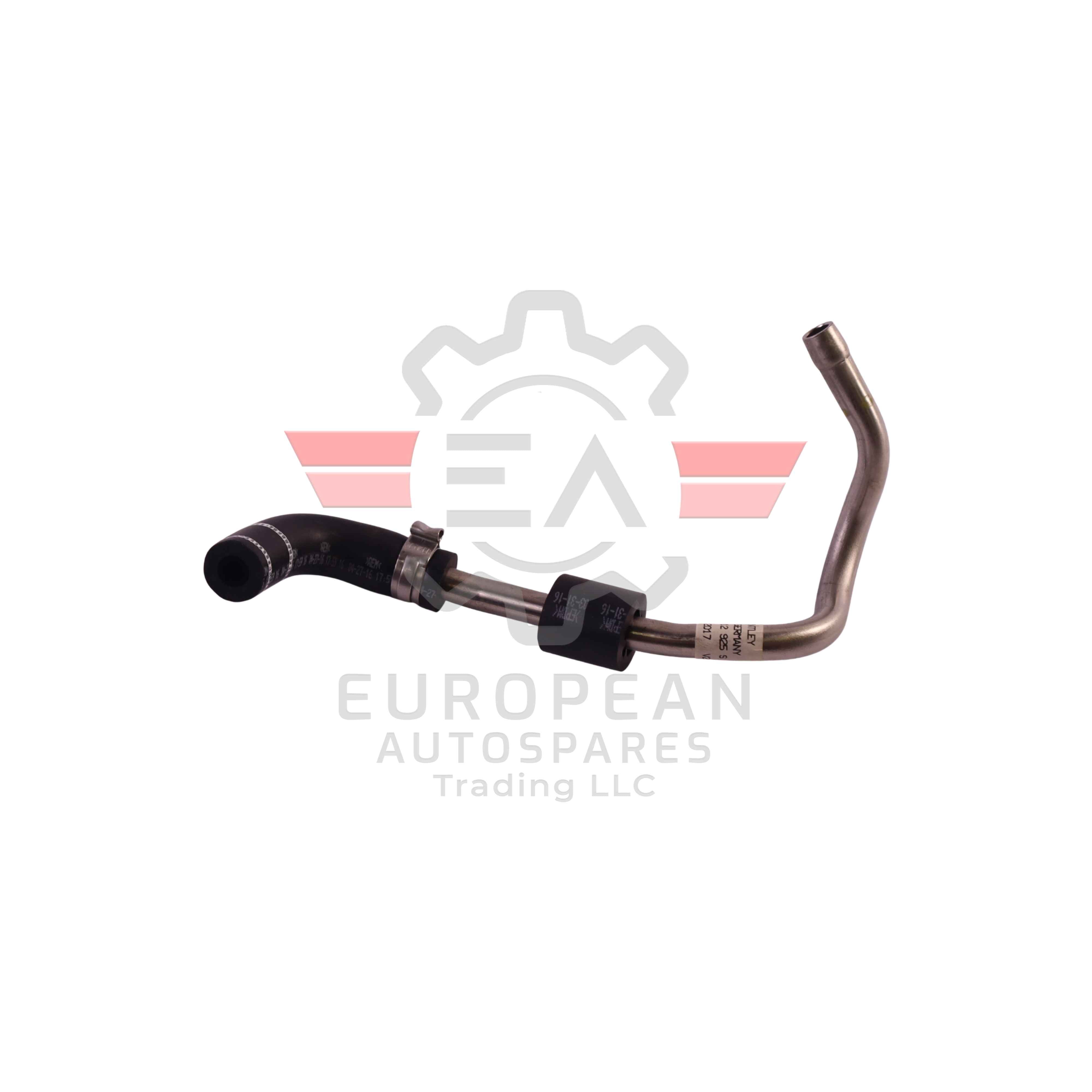 Genuine Bentley Brake System Vacuum Pipe Hose 3W0612925S European Autospares Trading LLC