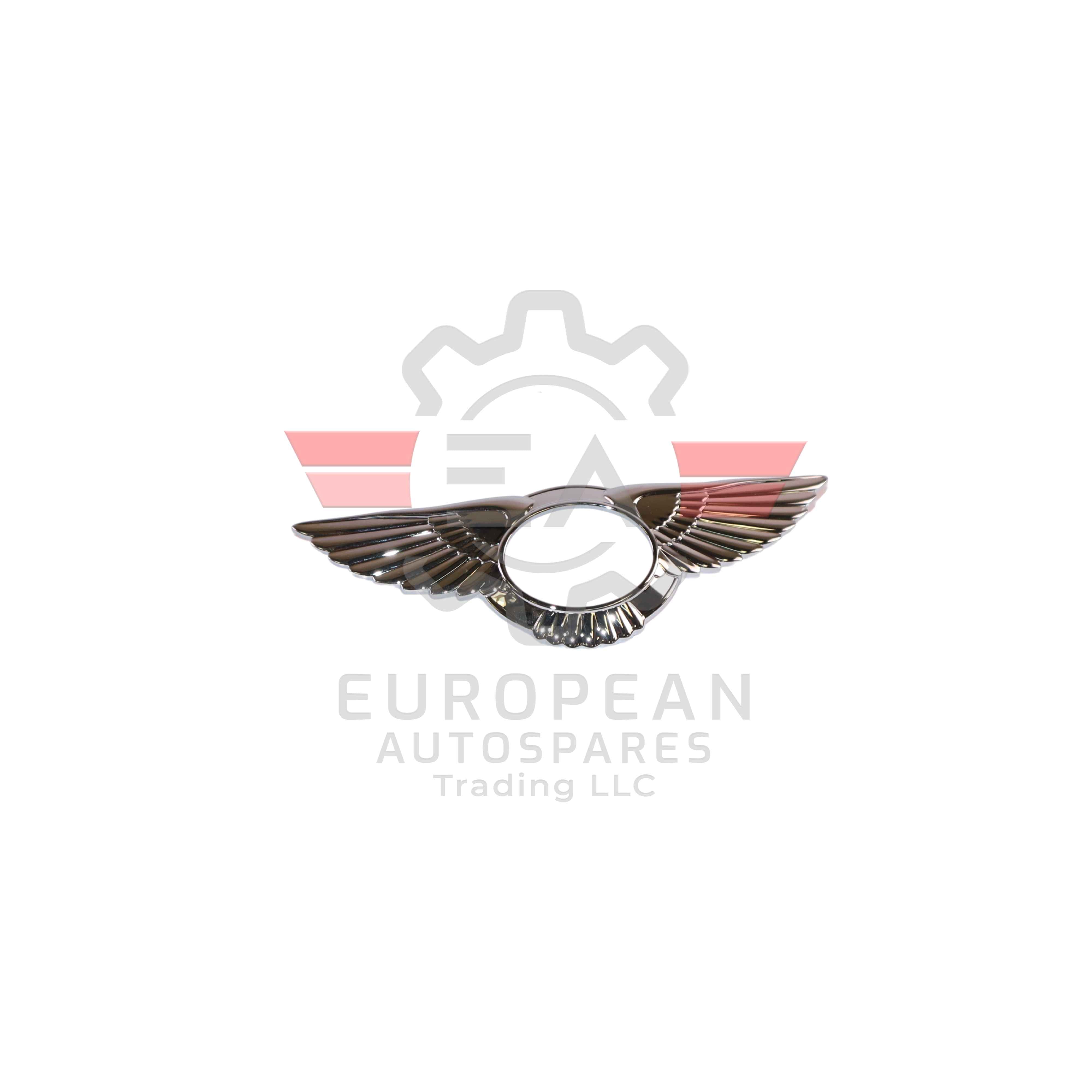 Genuine Bentley Exterior Front Badge Emblem 3W0853621A European Autospares Trading LLC