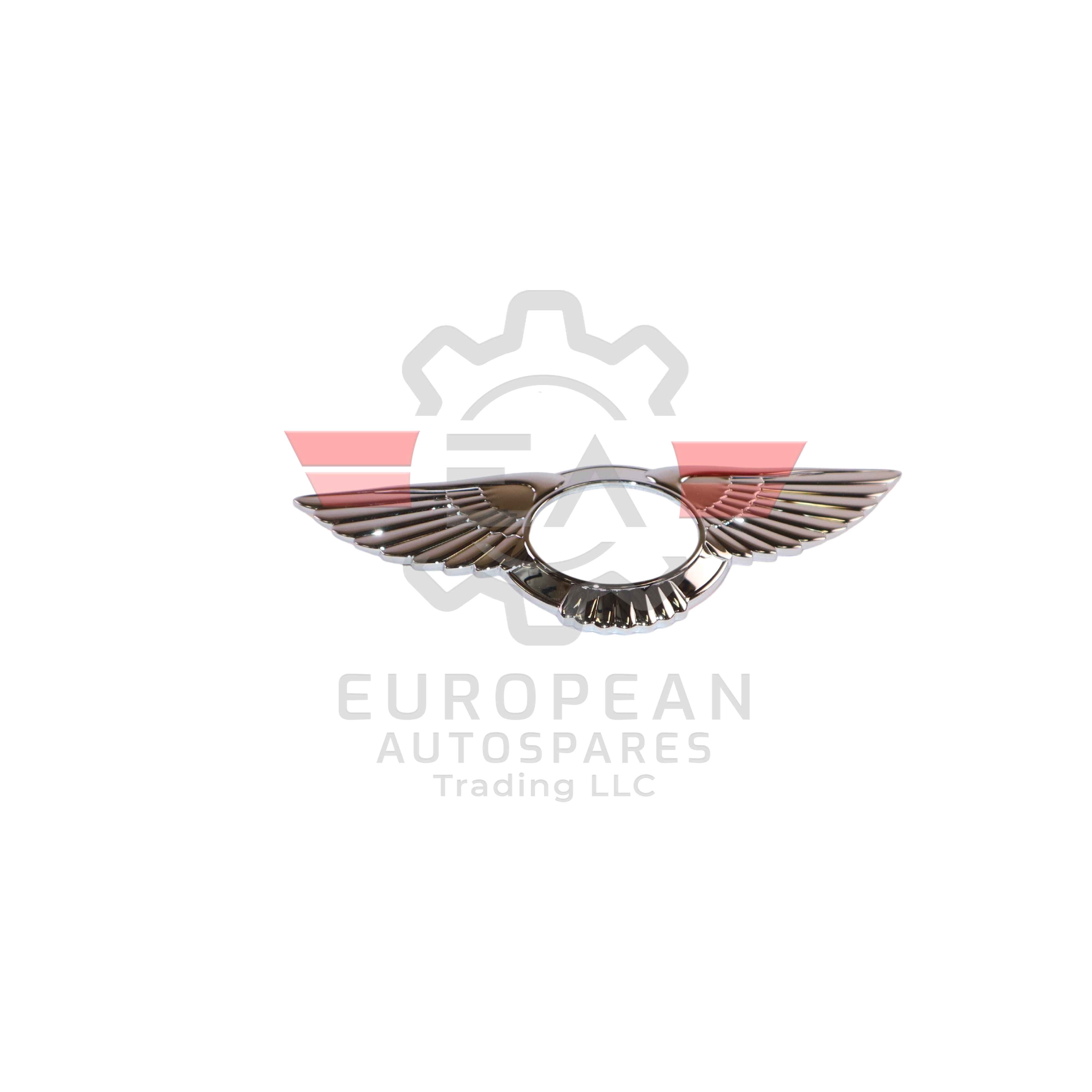 Genuine Bentley Exterior Front Badge Emblem 3W0853621A European Autospares Trading LLC
