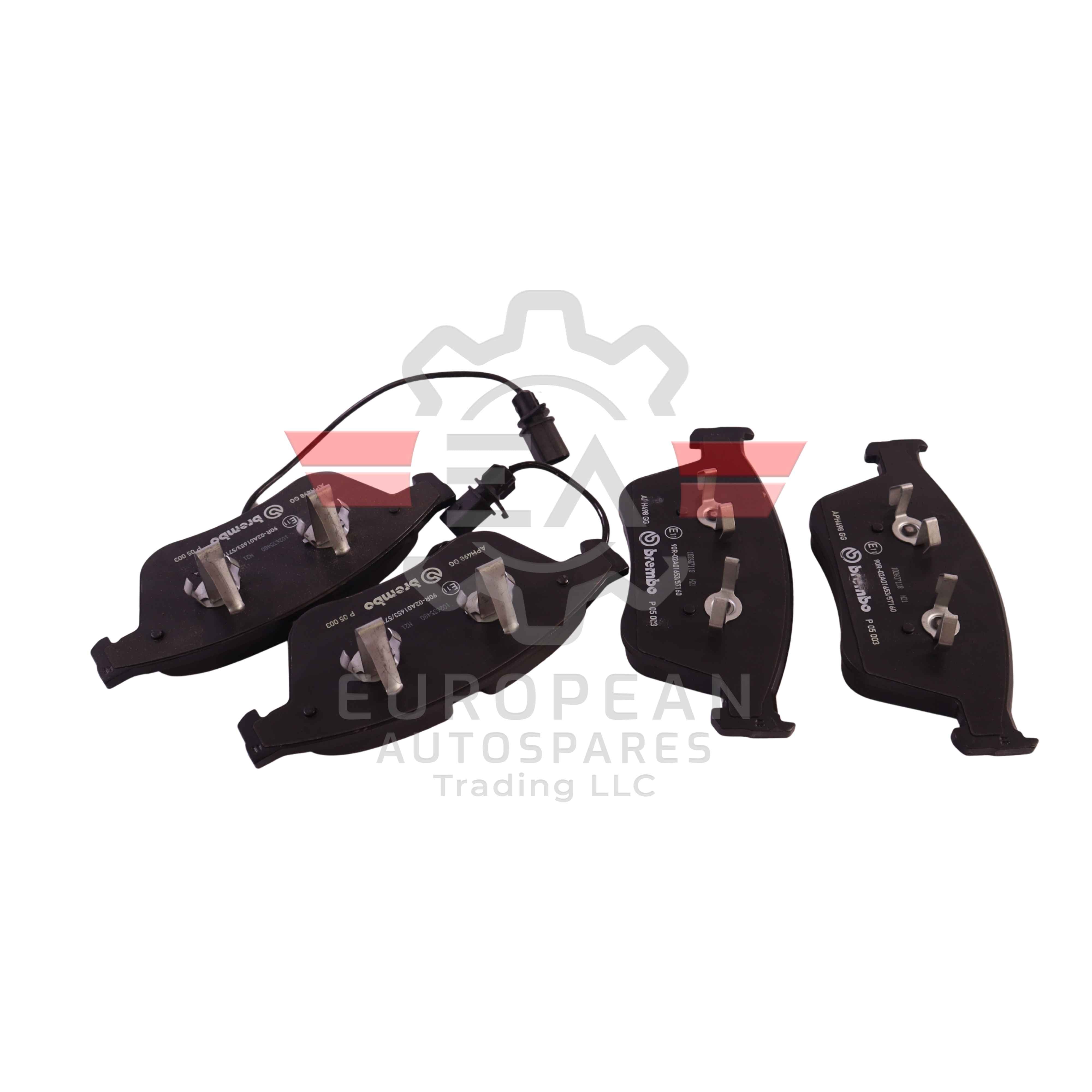 Genuine Bentley Front Axle Brake Pads Set 3W0698151P European Autospares Trading LLC
