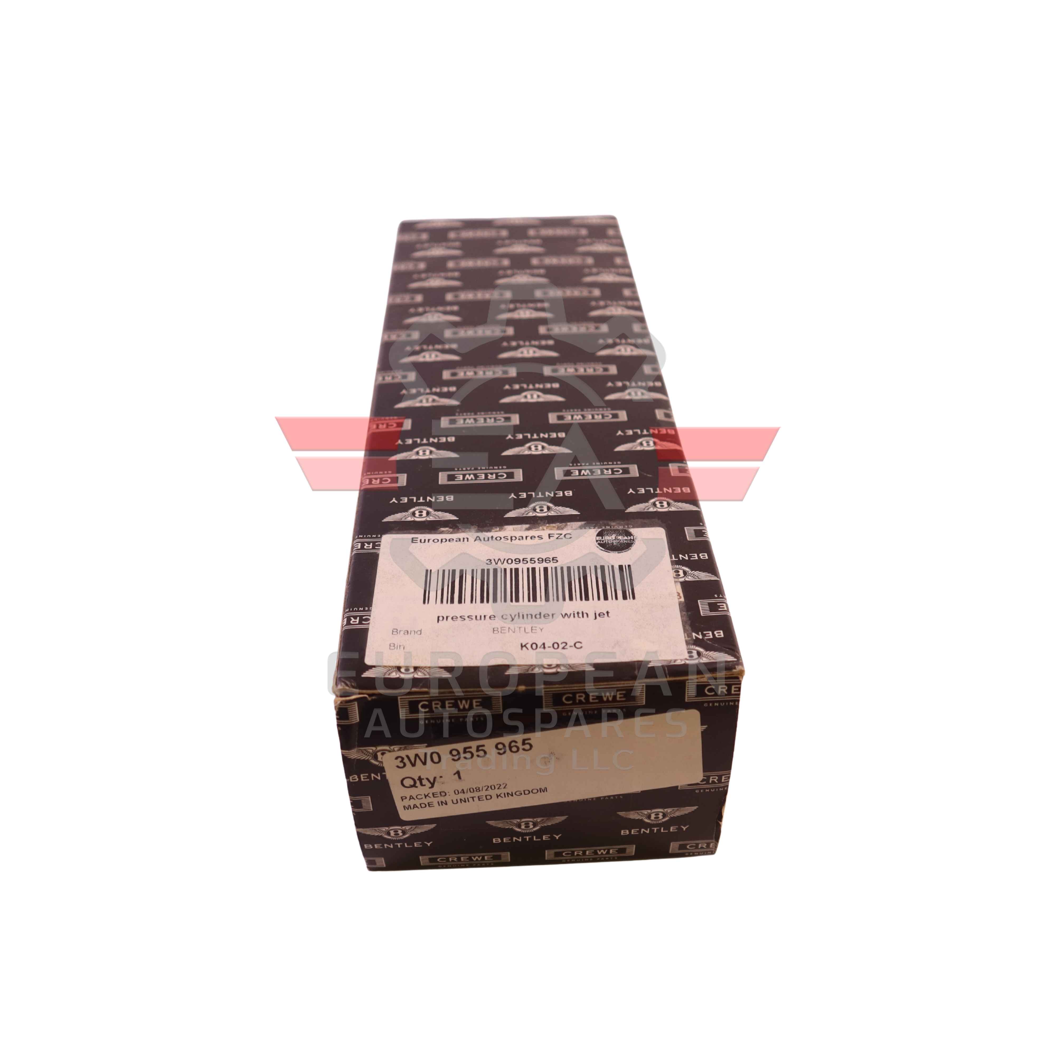 Genuine Bentley Headlight Washer Pressure Cylinder Jet Assembly 3W0955965 European Autospares Trading LLC