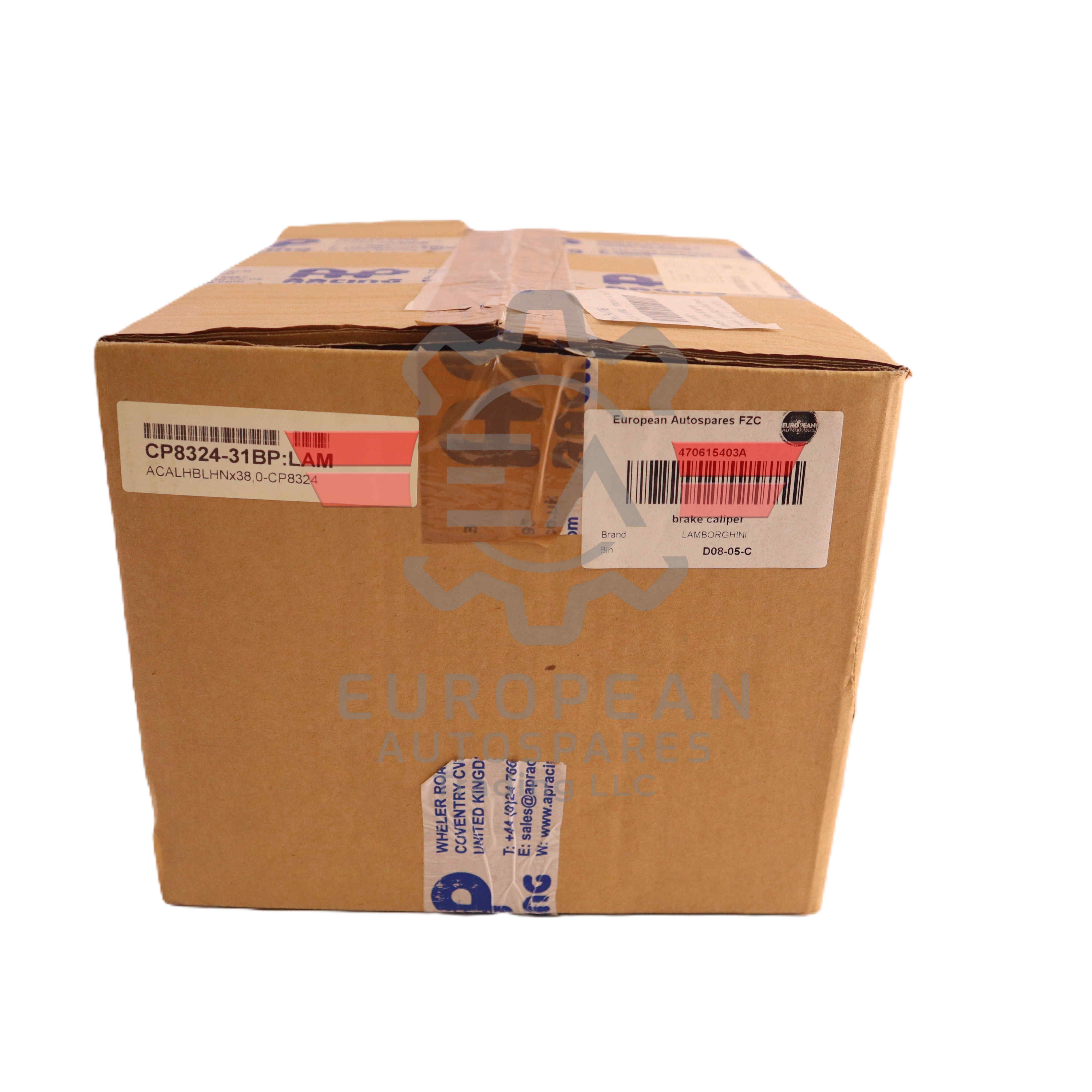 Lamborghini Front Brake Caliper Assembly 470615403A | Genuine OEM European Autospares Trading LLC