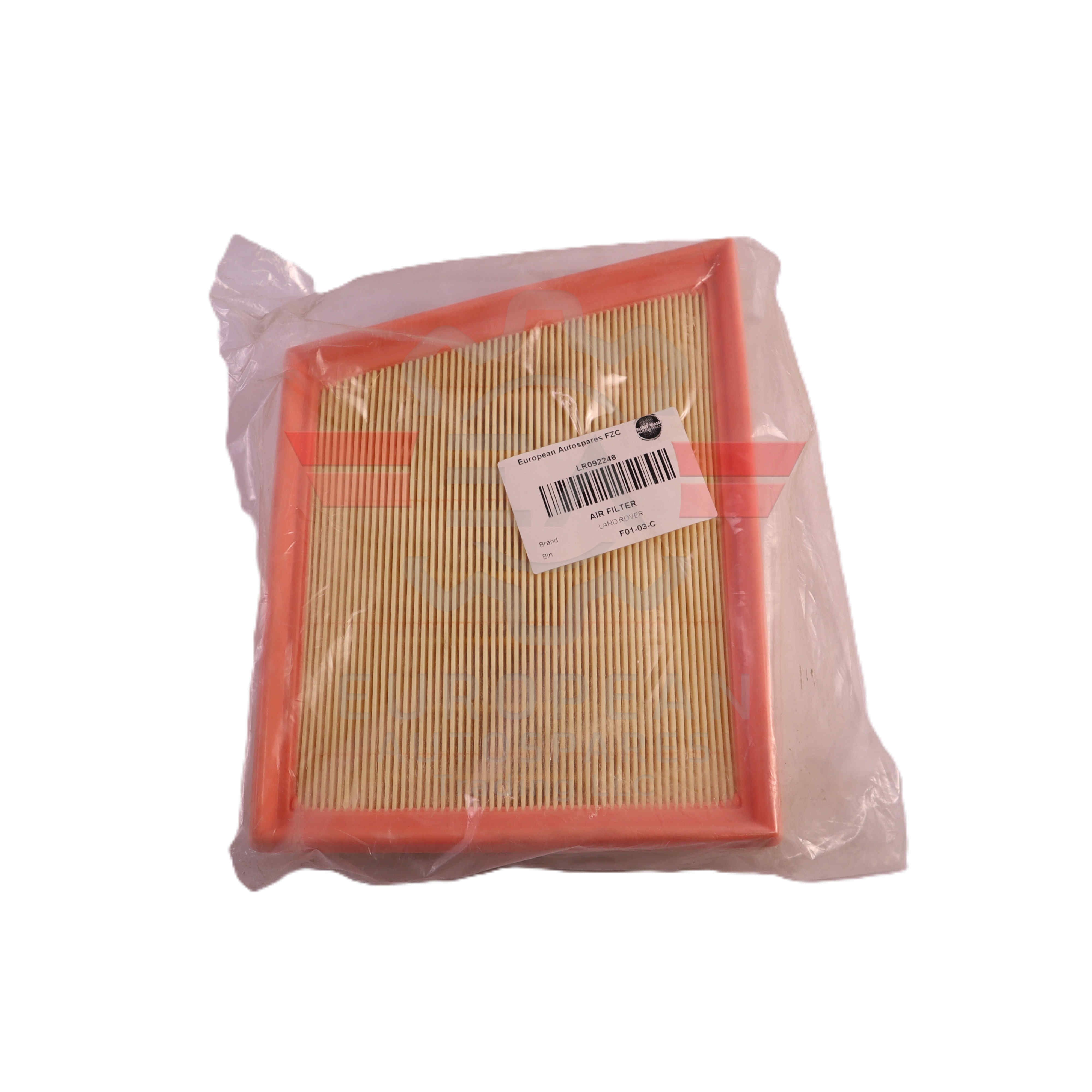 Genuine Land Rover Air Filter LR092246 - European Autospares Trading LLC