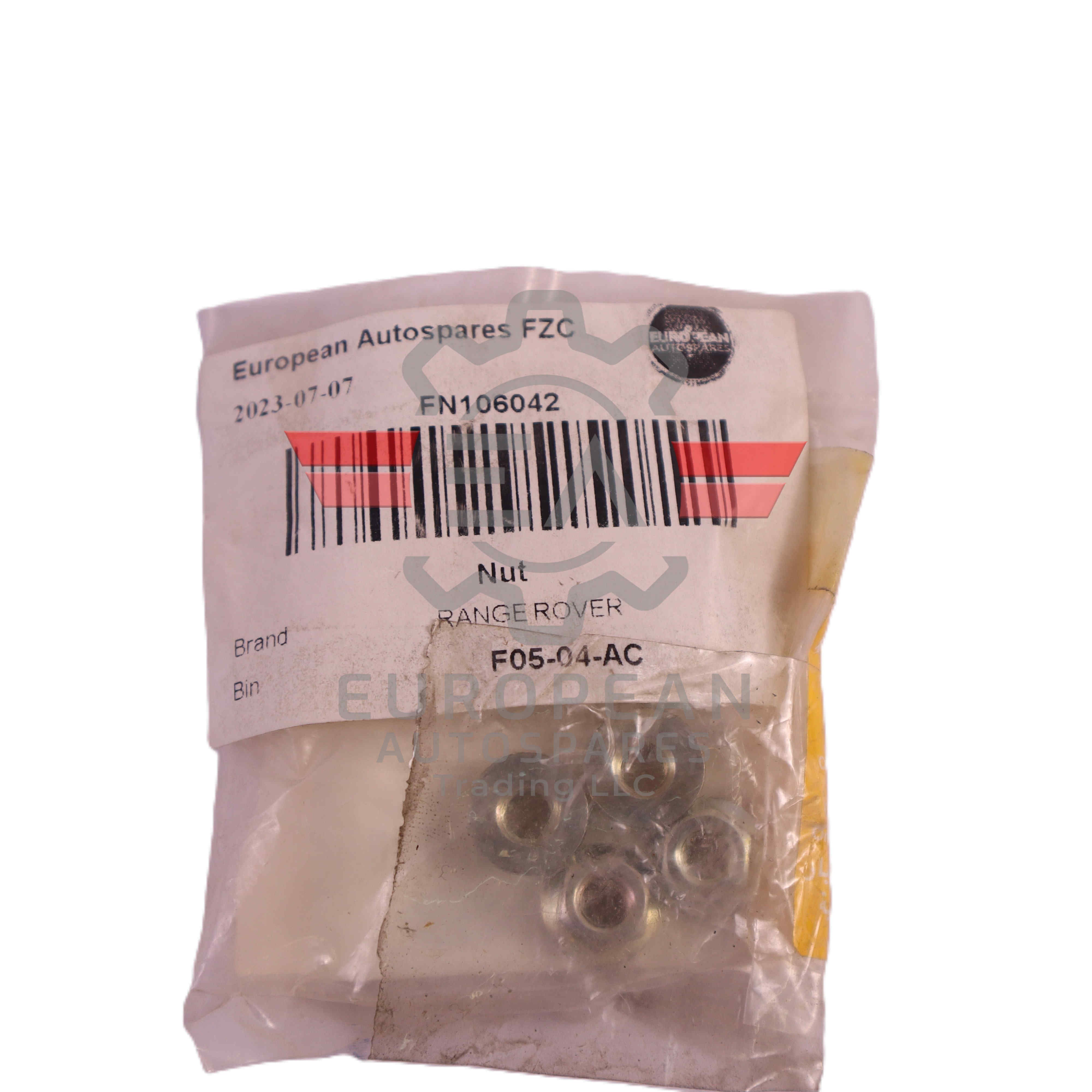 Land Rover Automotive Fastener Nut FN106042 | Genuine OEM European Autospares Trading LLC