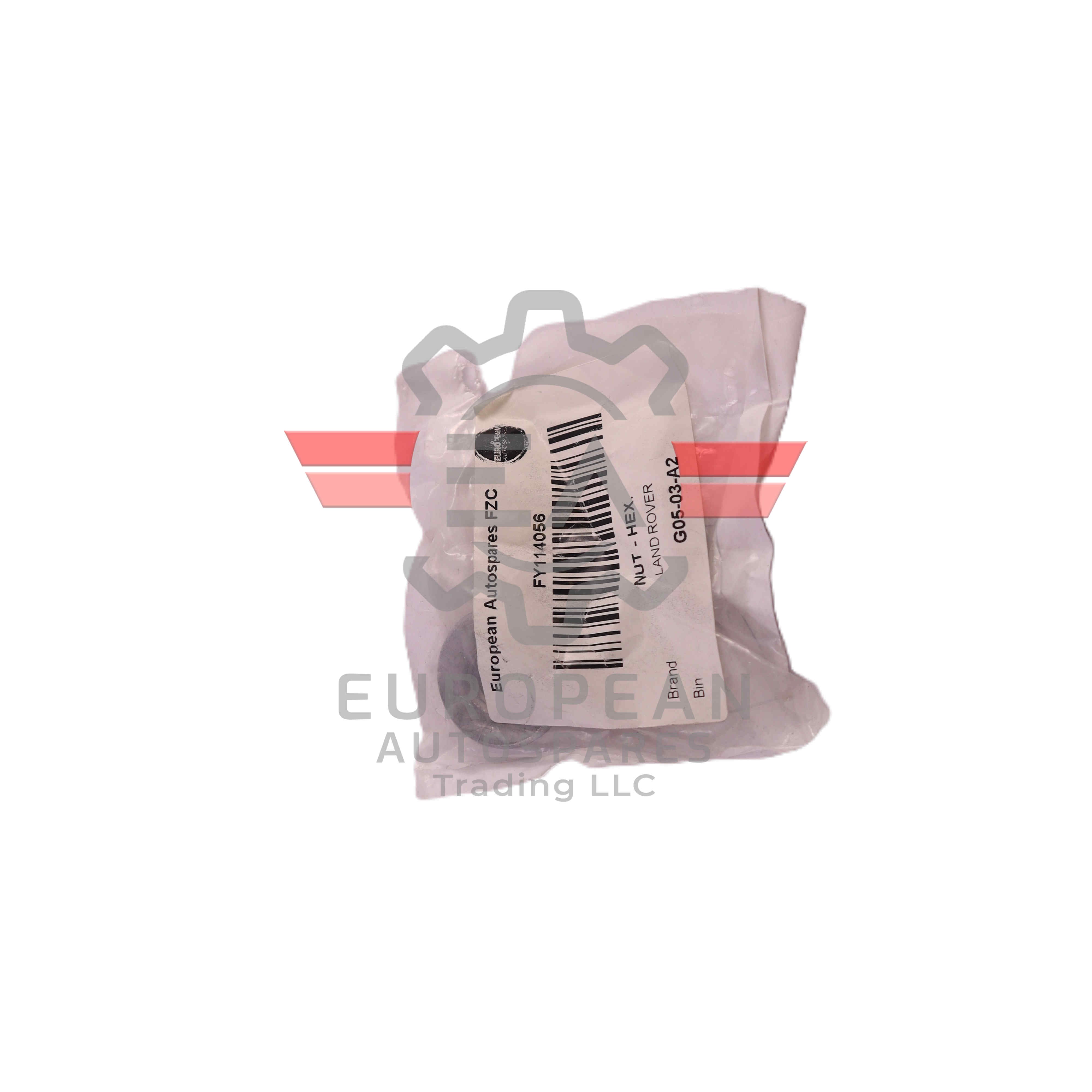 Land Rover Hex Nut Fastener FY114056 | Genuine OEM European Autospares Trading LLC