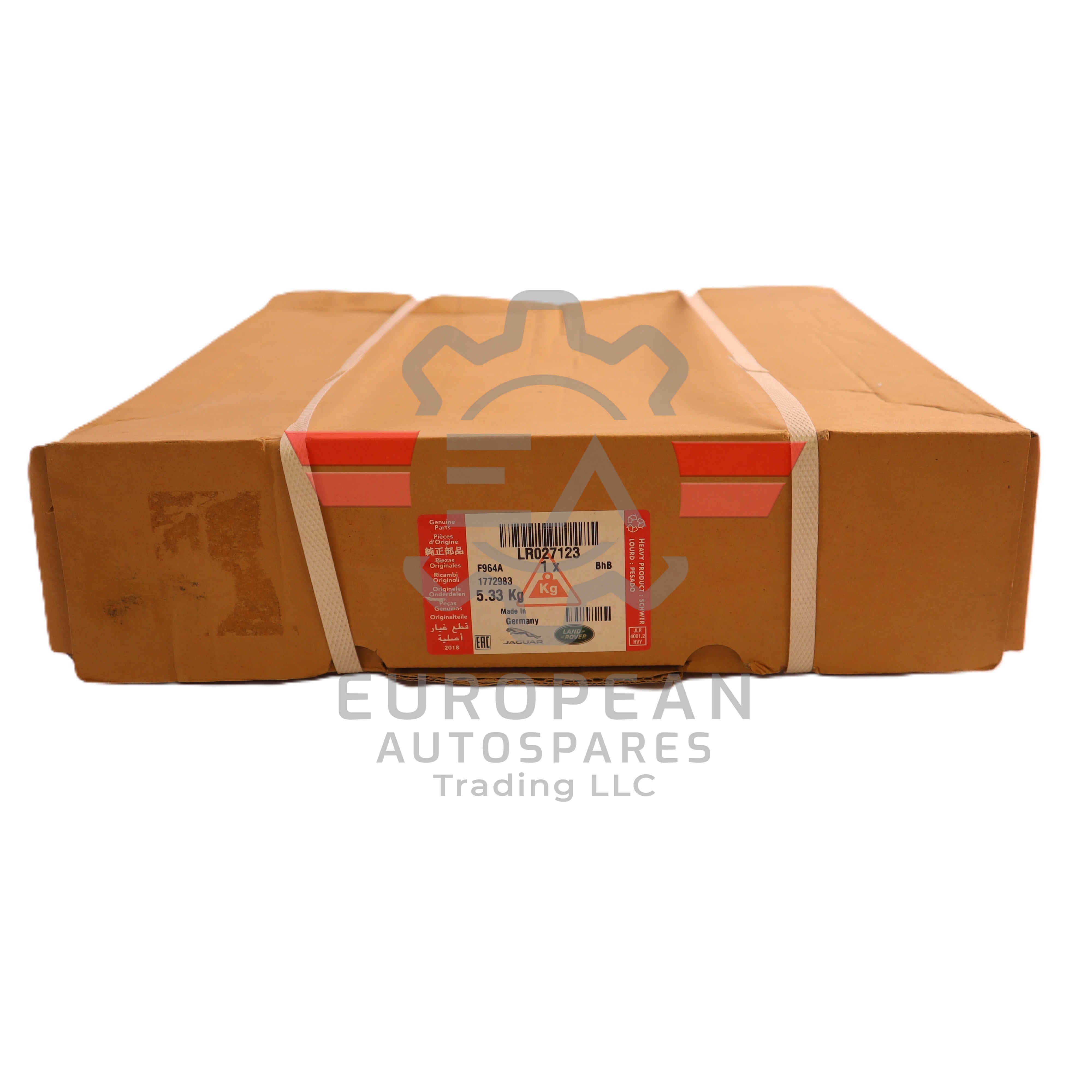 Land Rover Rear Solid Brake Disc Rotor LR027123 | Genuine OEM European Autospares Trading LLC