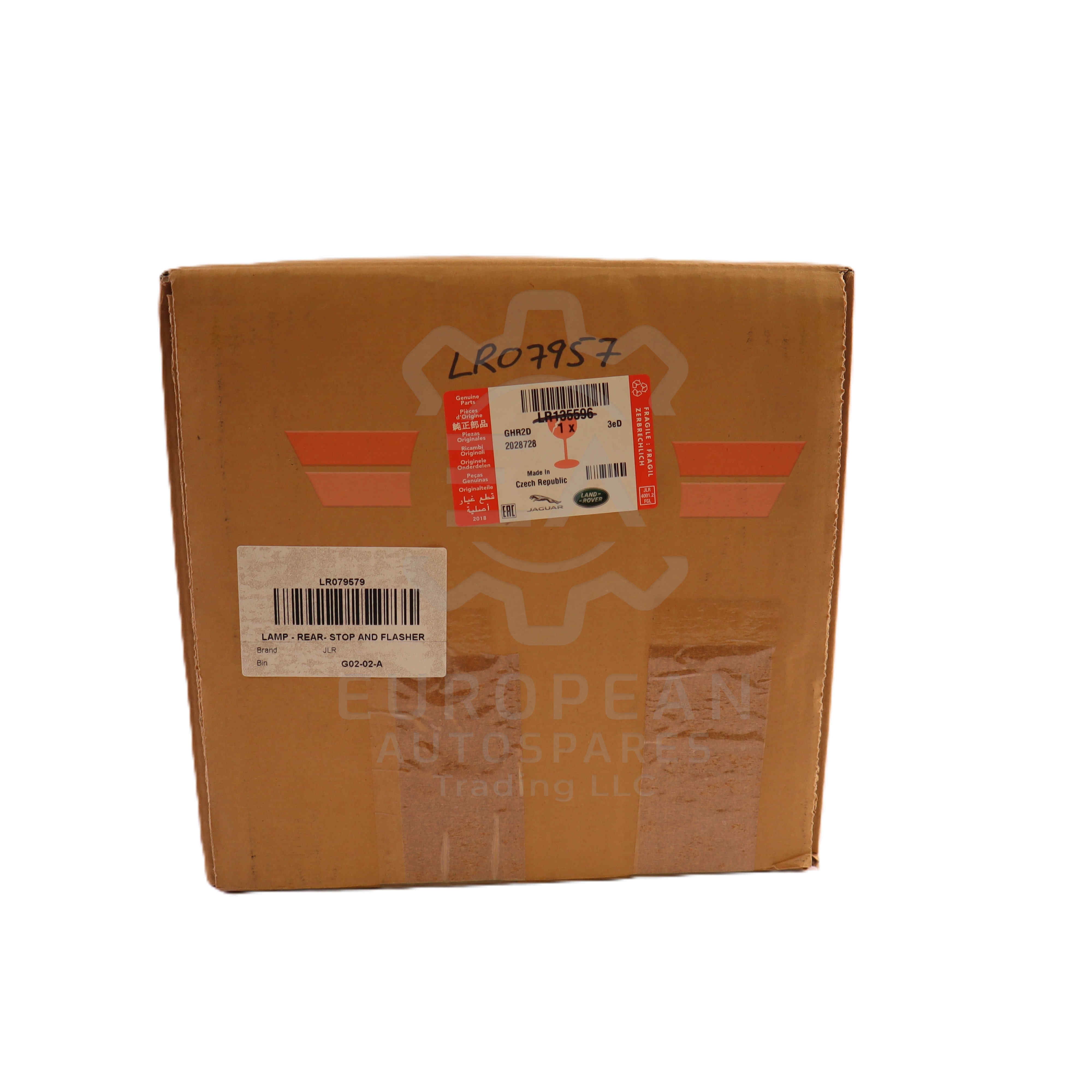 Land Rover Rear Stop Lamp Brake Light Assembly LR079579 | Genuine OEM European Autospares Trading LLC