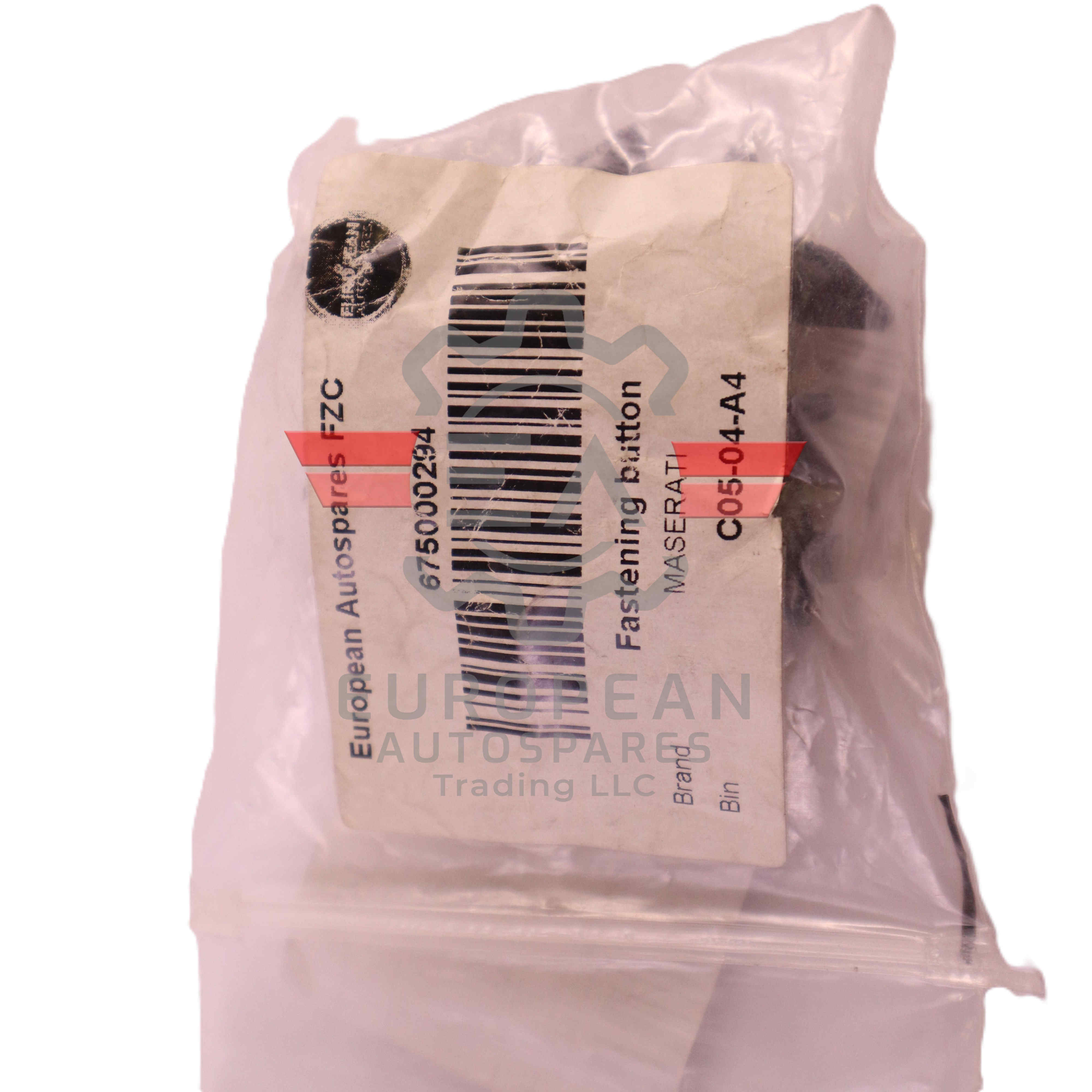 Genuine Maserati Fastening Button 675000294 - European Autospares Trading LLC