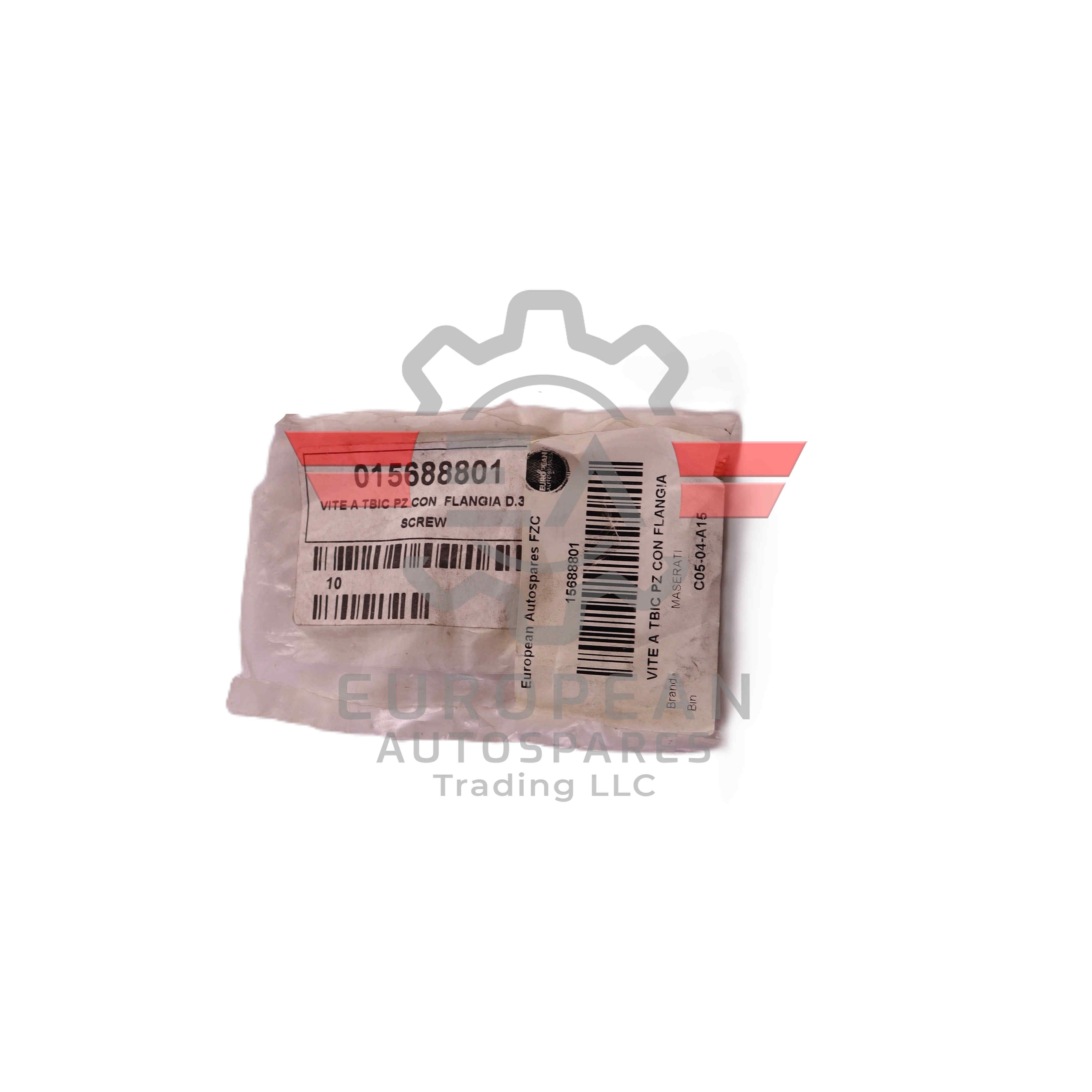 Maserati Flanged Body Fastener Bolt Screw 15688801 | Genuine OEM European Autospares Trading LLC