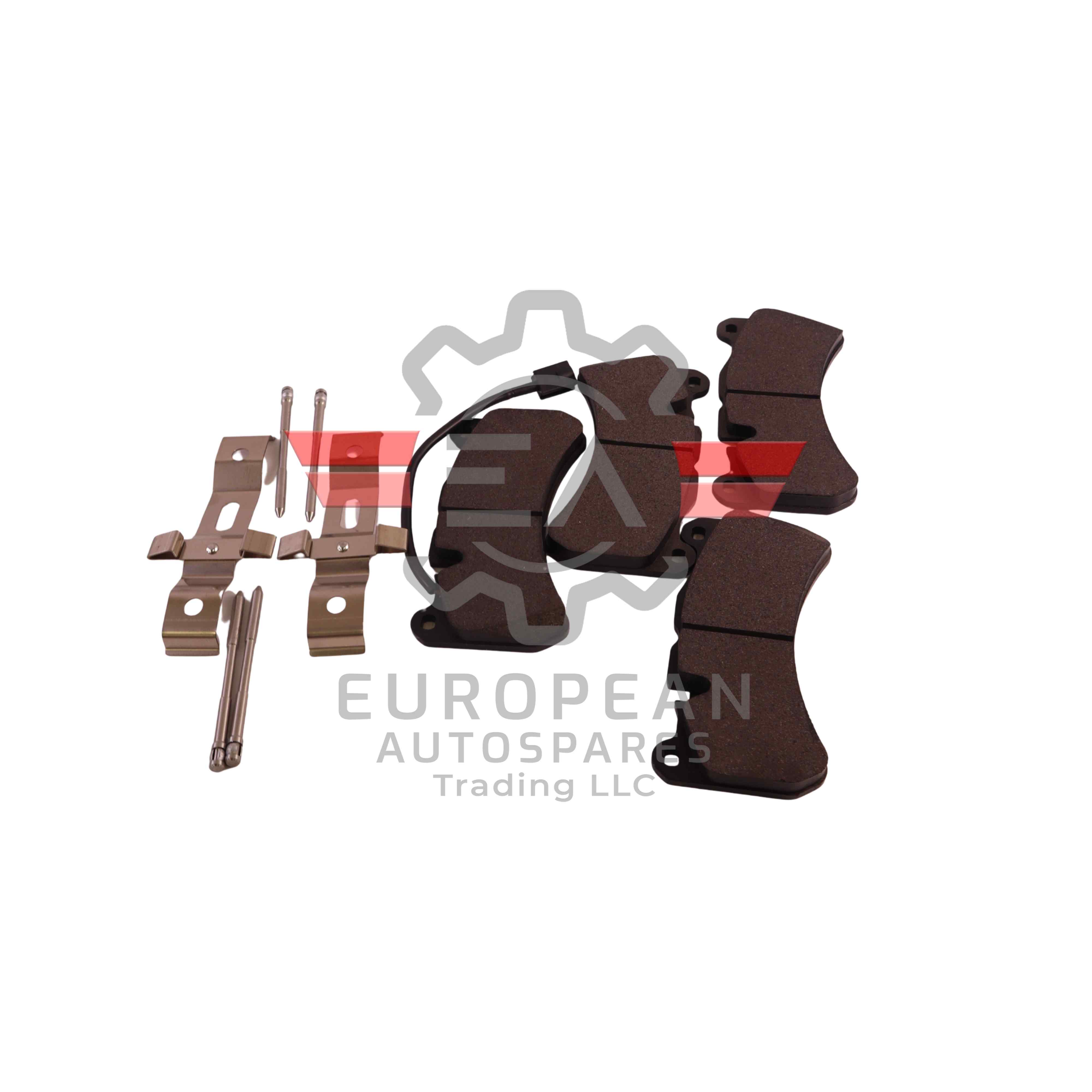 Maserati Front Axle Brake Pads Set 980139070A | Genuine OEM European Autospares Trading LLC