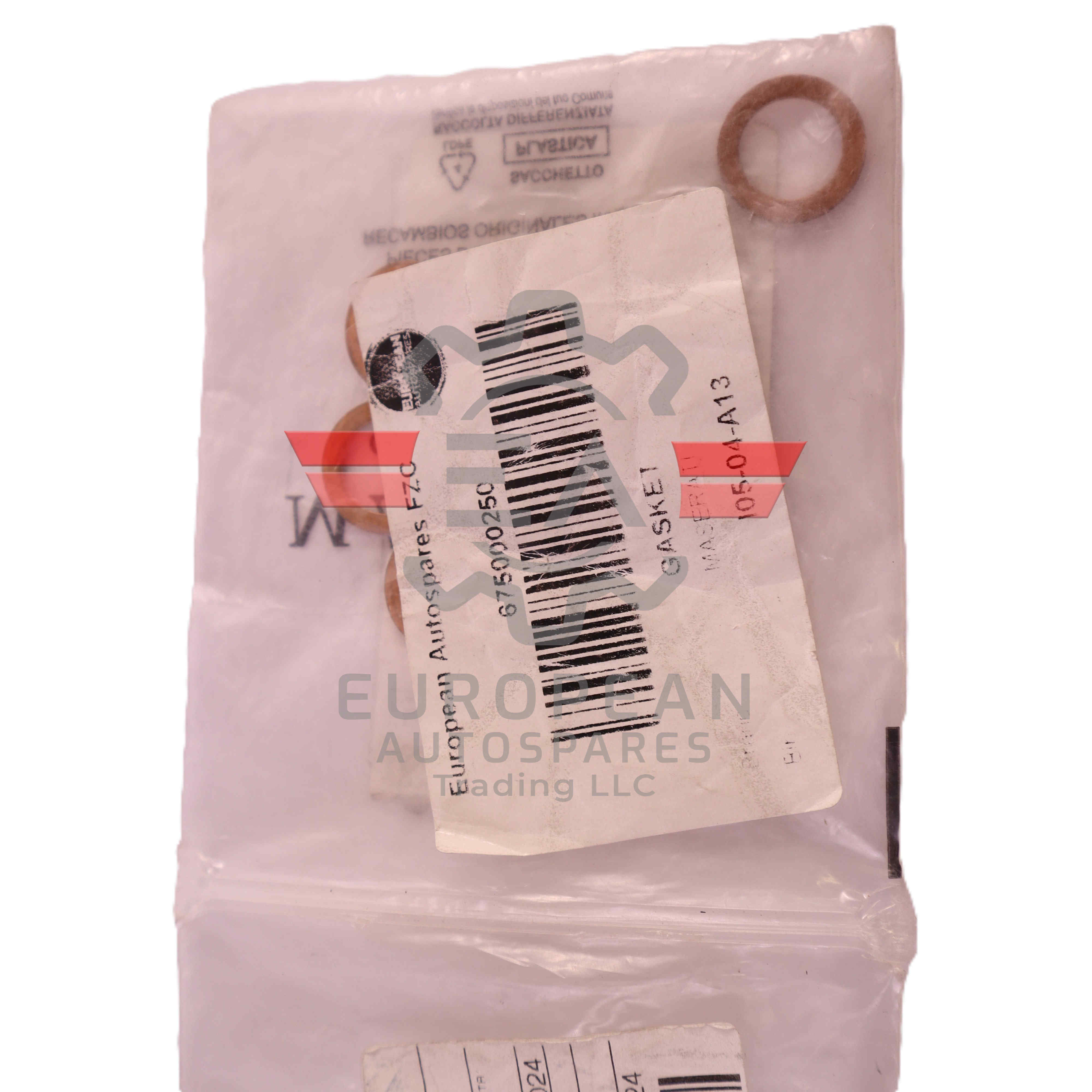 Genuine Maserati Gasket Washer 675000250 - European Autospares Trading LLC