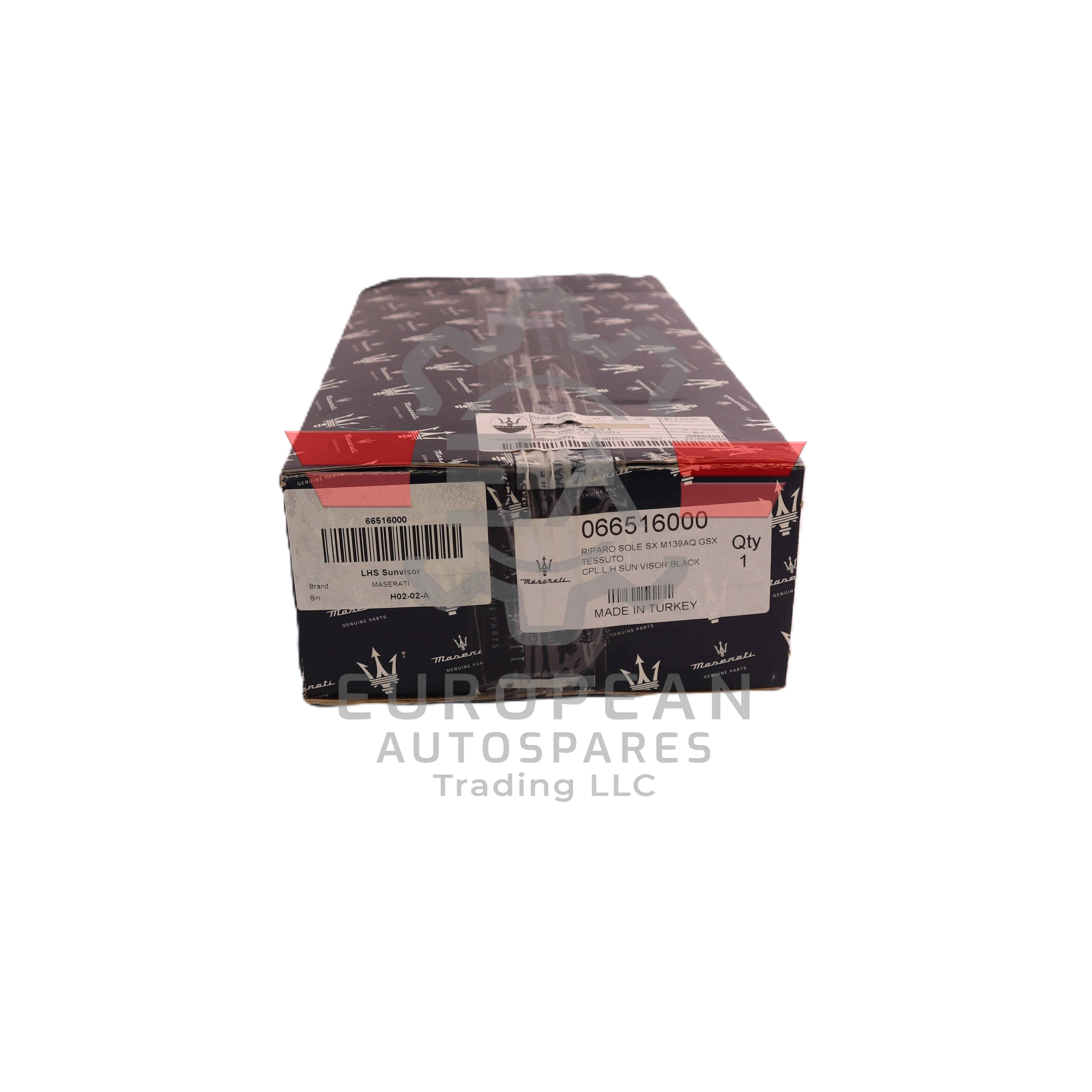 Maserati Interior Sun Visor Left Side 66516000 | Genuine OEM European Autospares Trading LLC