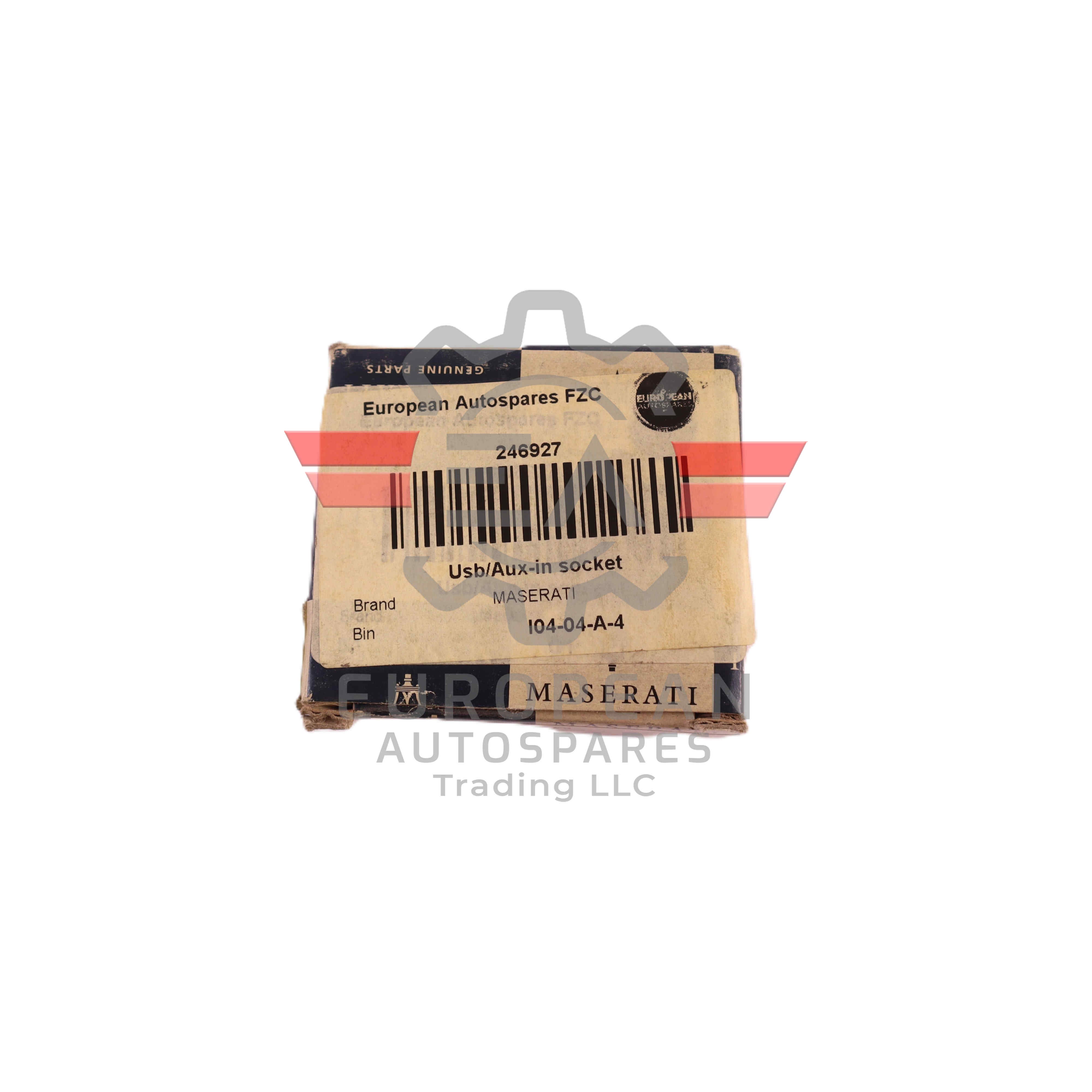 Maserati Interior USB AUX Input Socket 246927 | Genuine OEM European Autospares Trading LLC