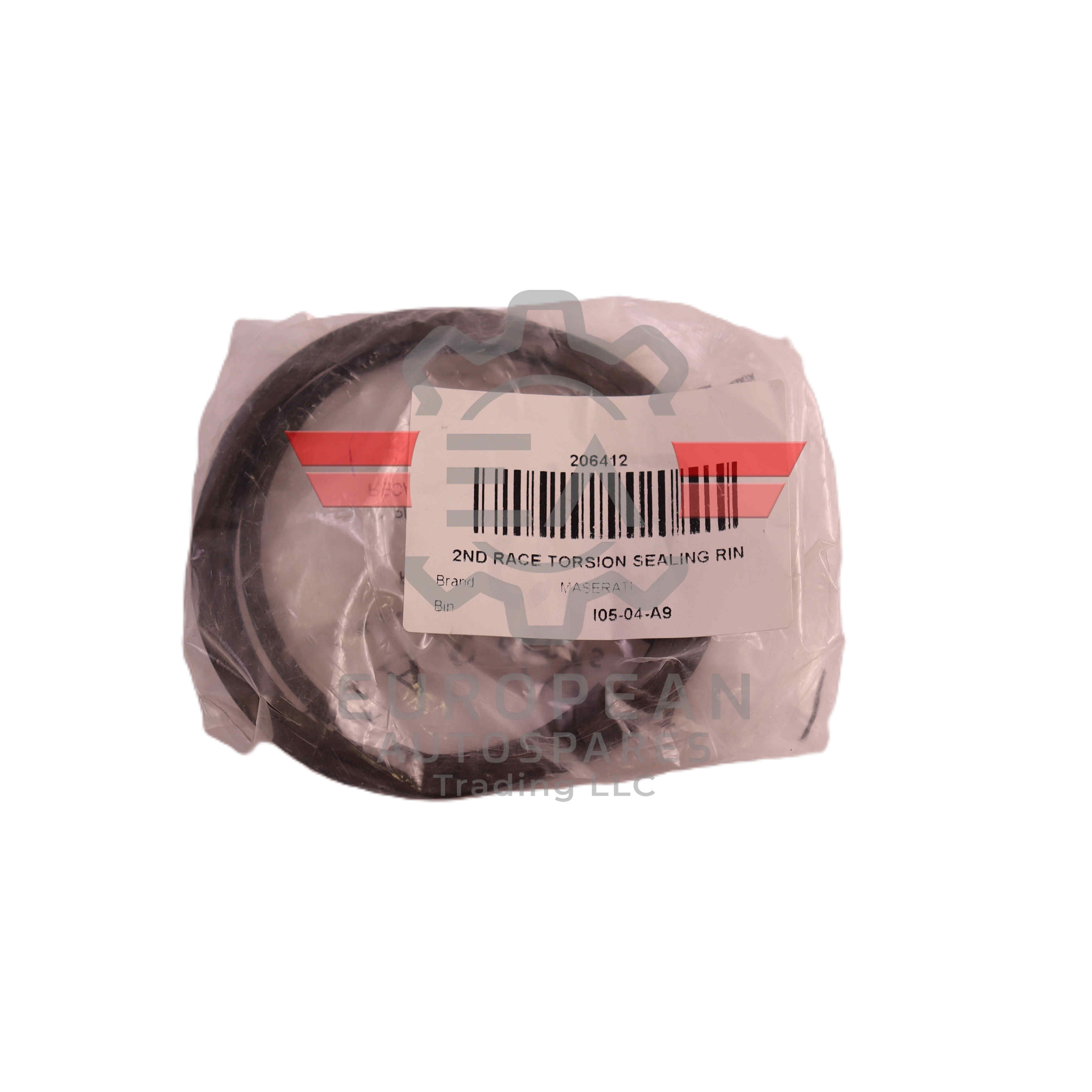 Maserati Torsion Seal Ring Component 206412 | Genuine OEM European Autospares Trading LLC