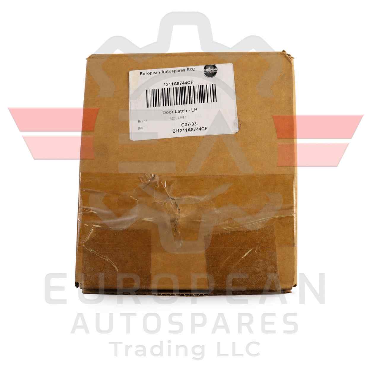 McLaren Left Door Lock Latch Mechanism 1211A8744CP | Genuine OEM European Autospares Trading LLC