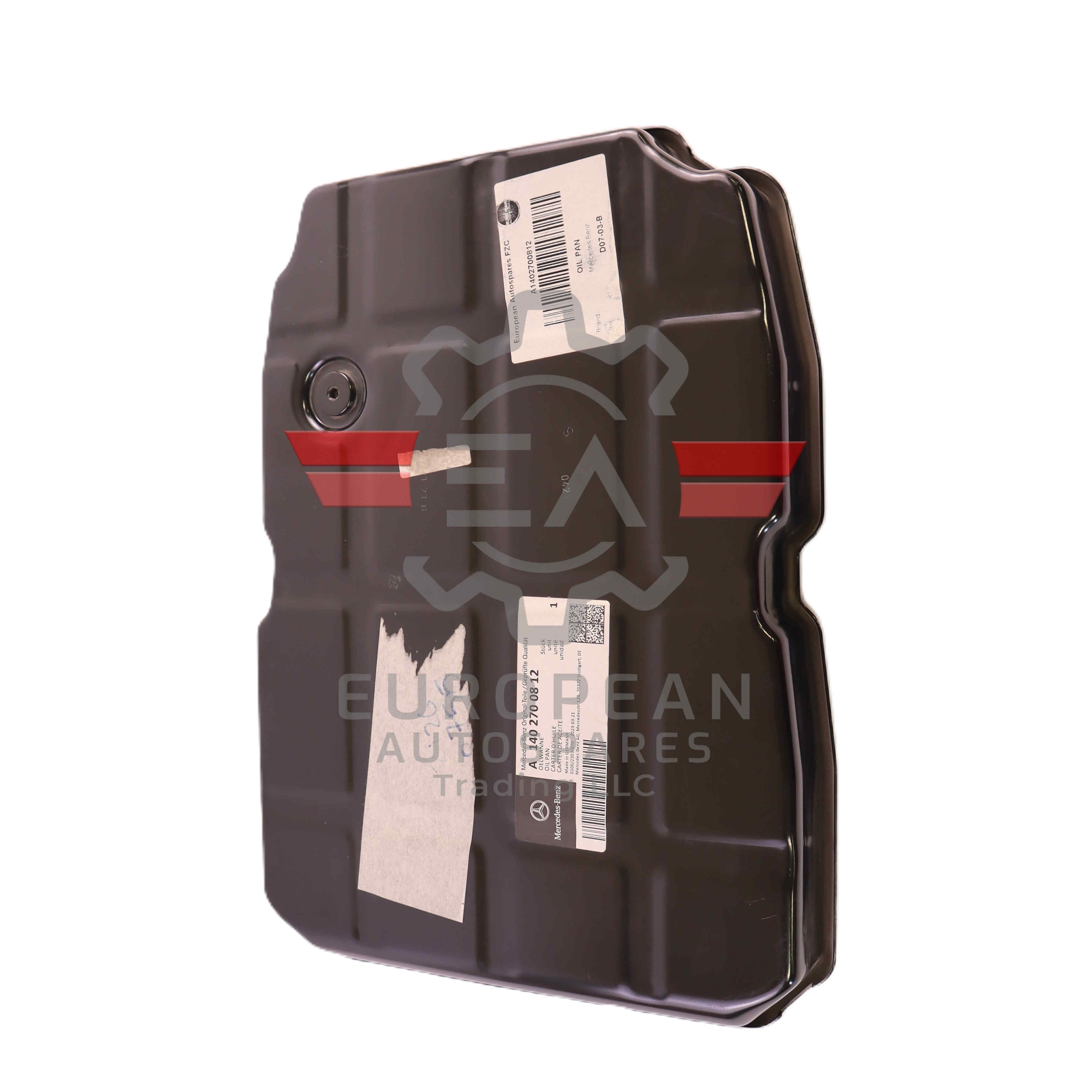 Mercedes-Benz Engine Oil Pan Sump Assembly A1402700812 | Genuine OEM European Autospares Trading LLC