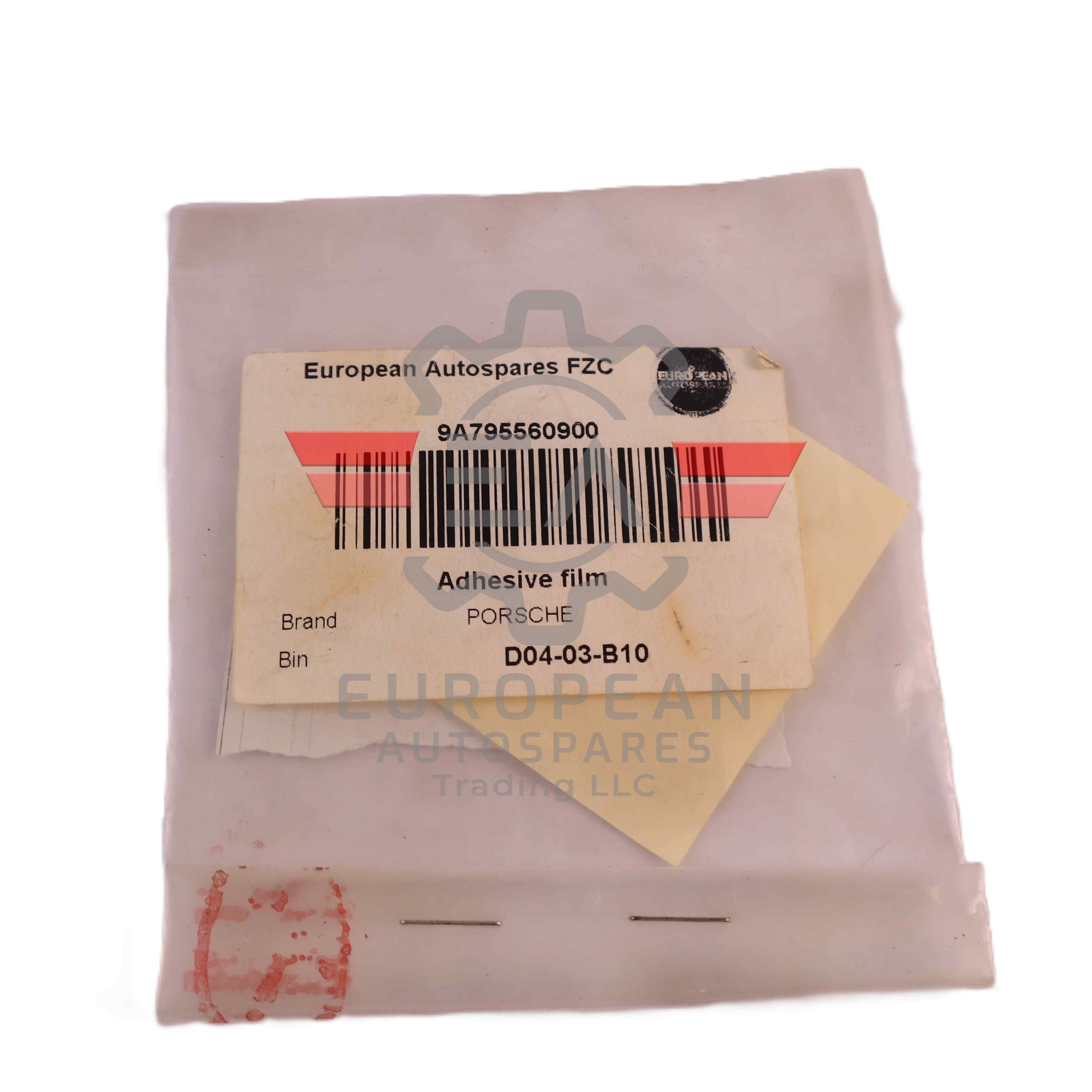 Porsche Body Panel Protective Adhesive Film 9A795560900 | Genuine OEM European Autospares Trading LLC