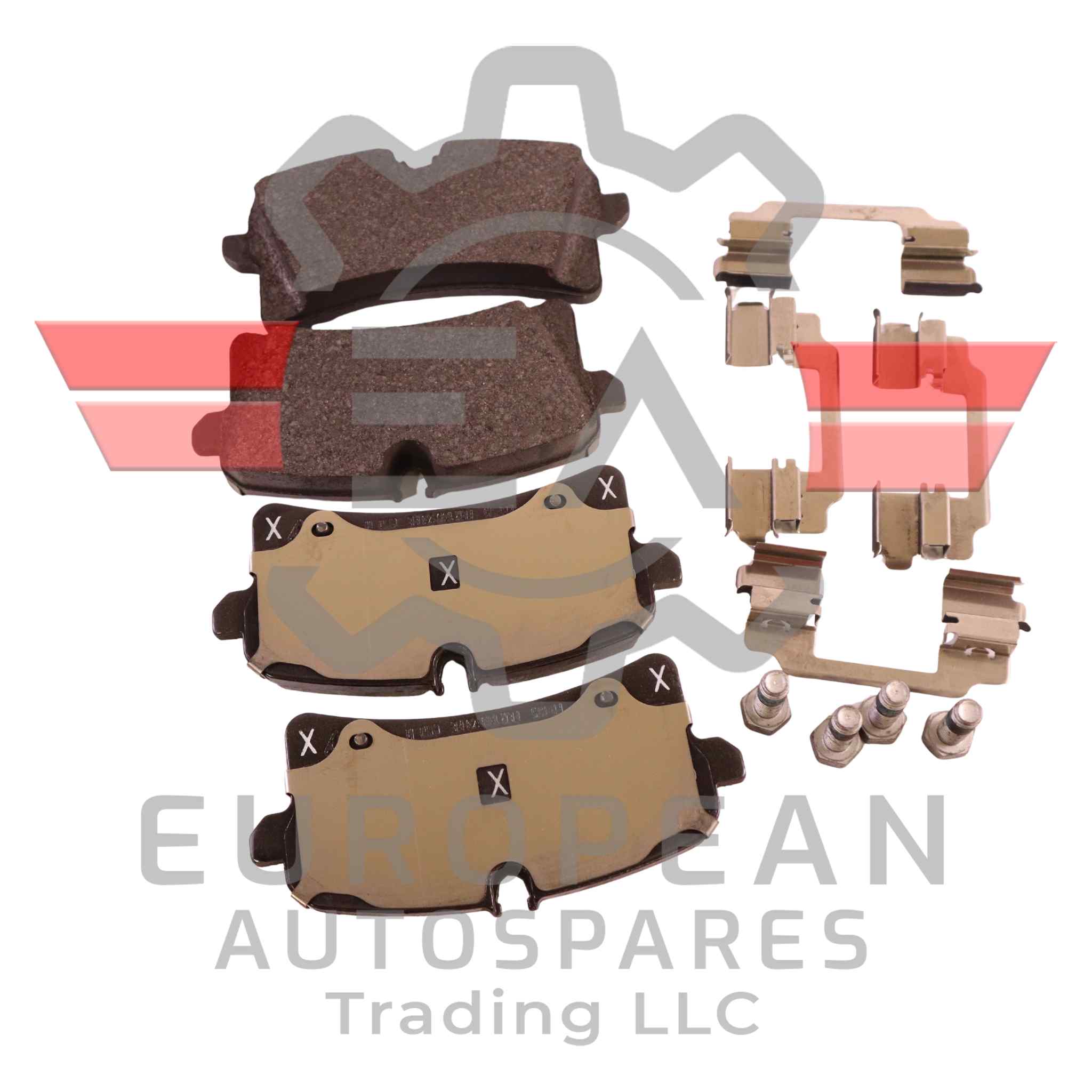 Porsche Brake Pad Hardware Repair Kit 95B698451A | Genuine OEM European Autospares Trading LLC
