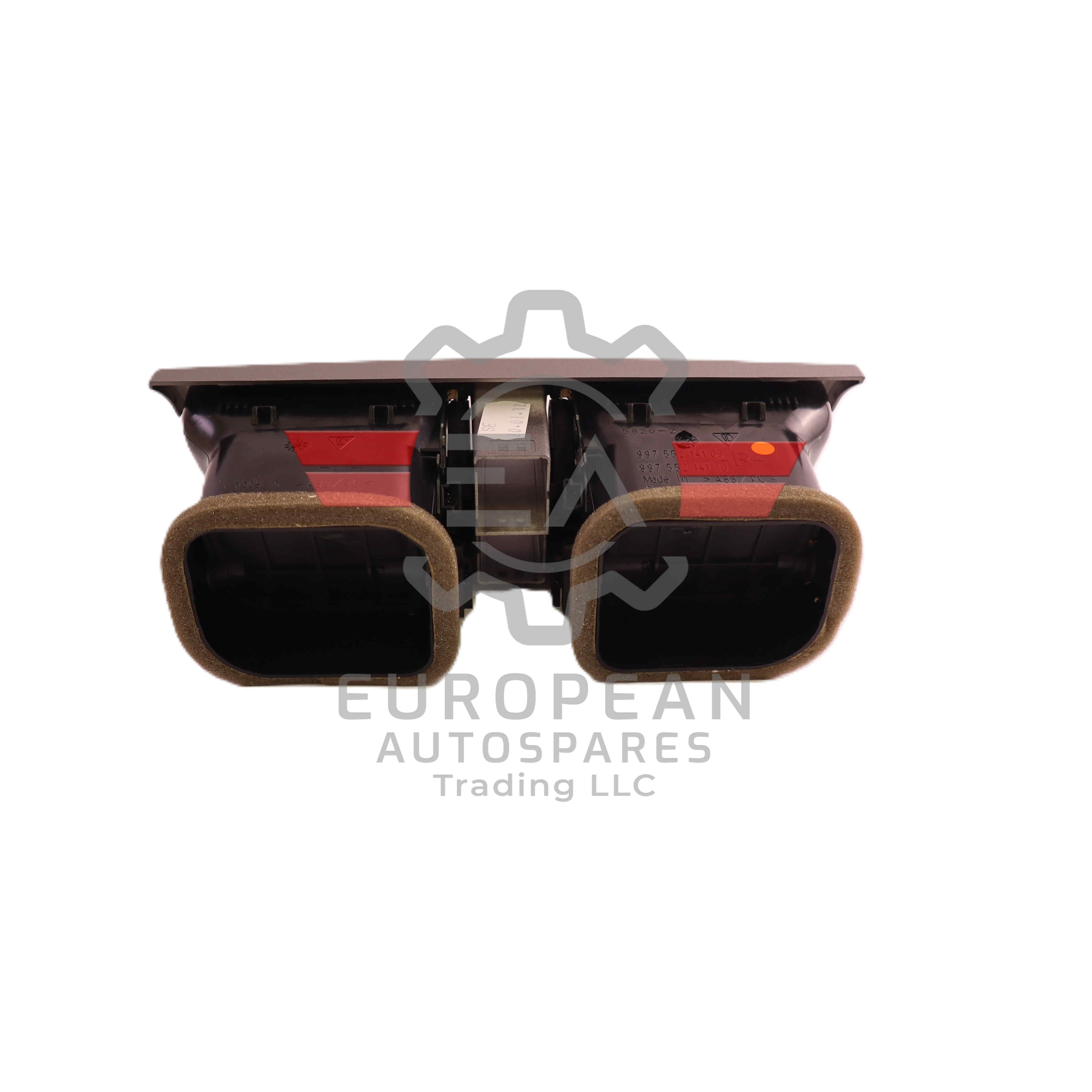 Porsche Dashboard Centre Air Vent Nozzle 99755214109D07 | Genuine OEM European Autospares Trading LLC