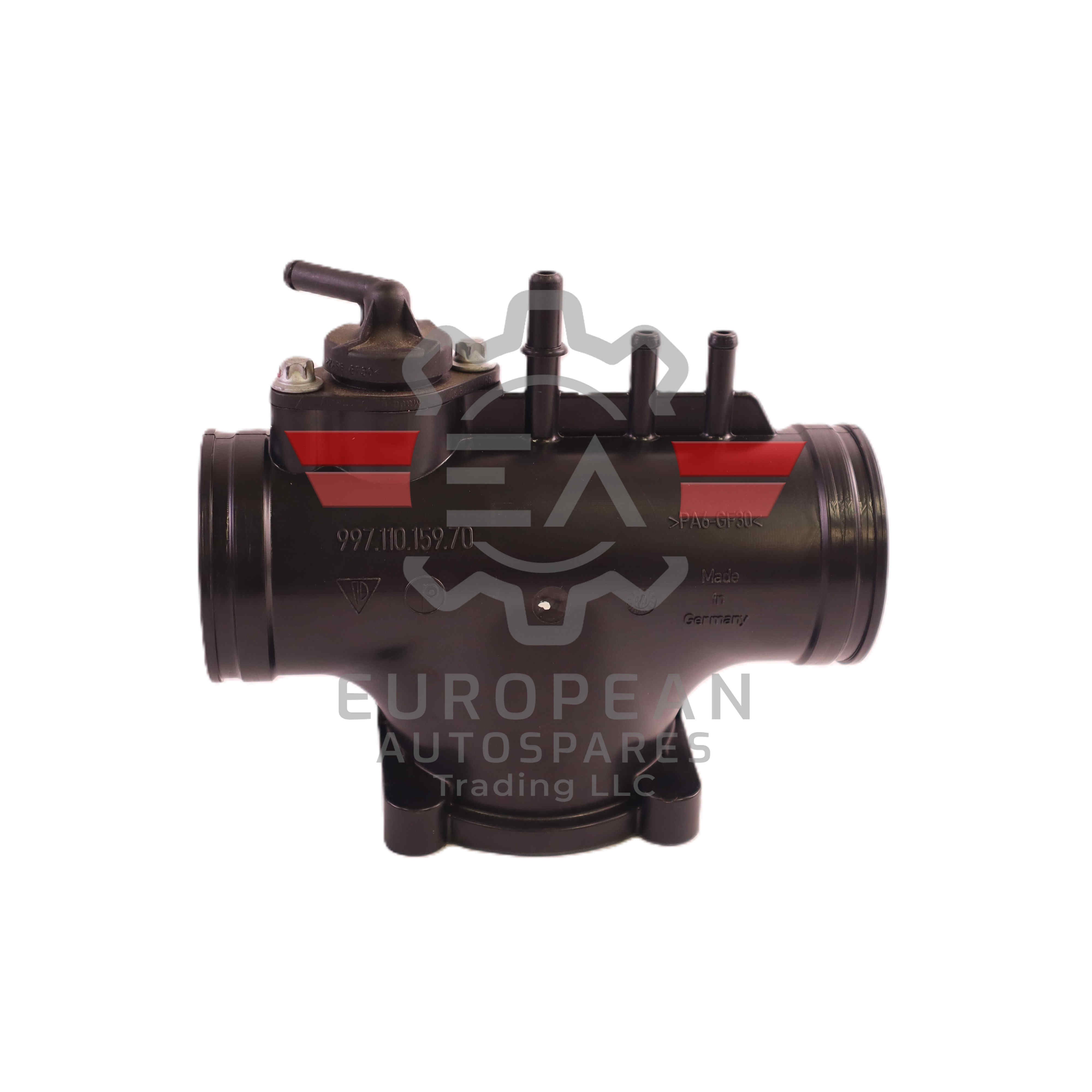 Porsche Engine Distributor Air Intake Tube 99711005970 | Genuine OEM European Autospares Trading LLC