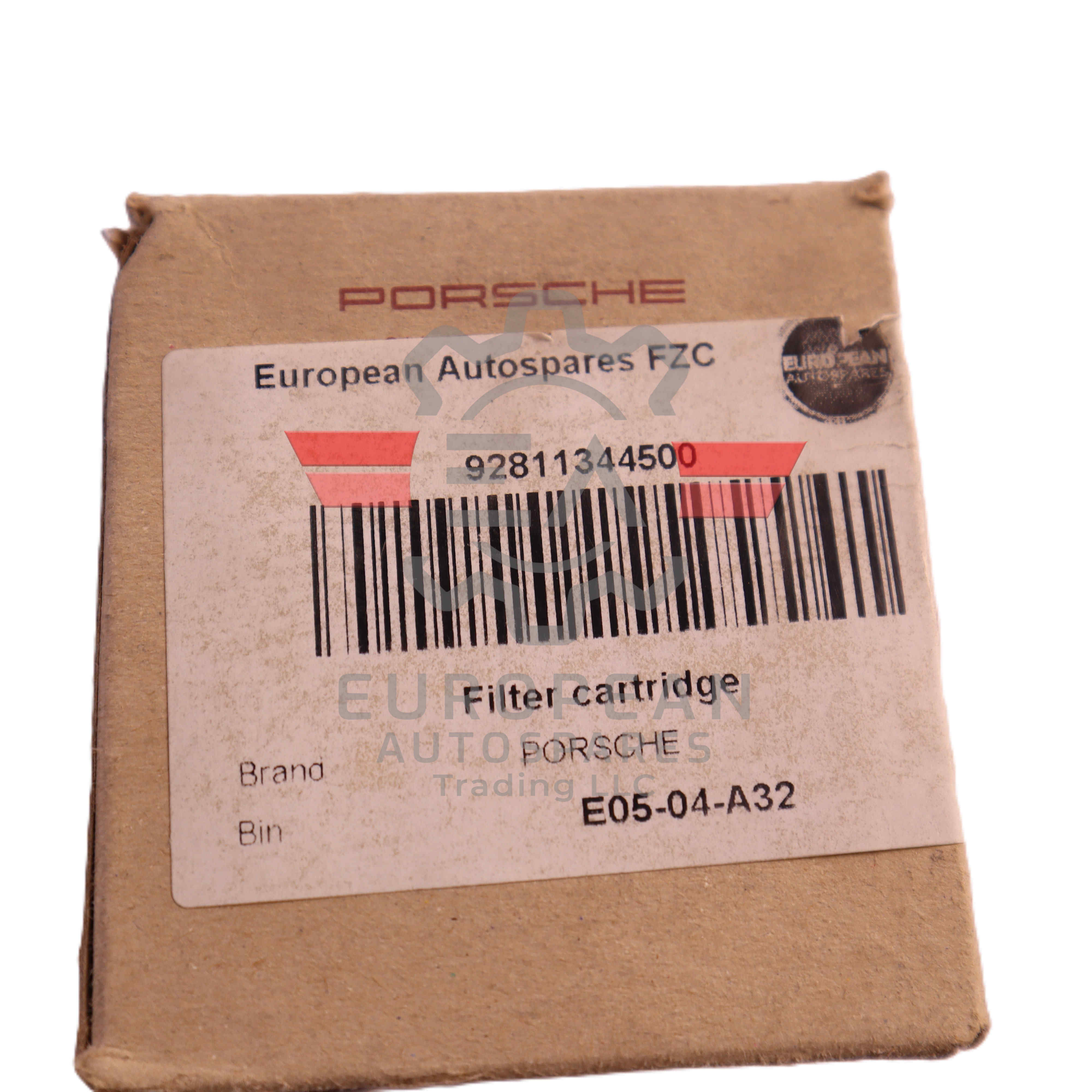 Porsche Engine Oil Filter Cartridge Element 92811344500 | Genuine OEM European Autospares Trading LLC
